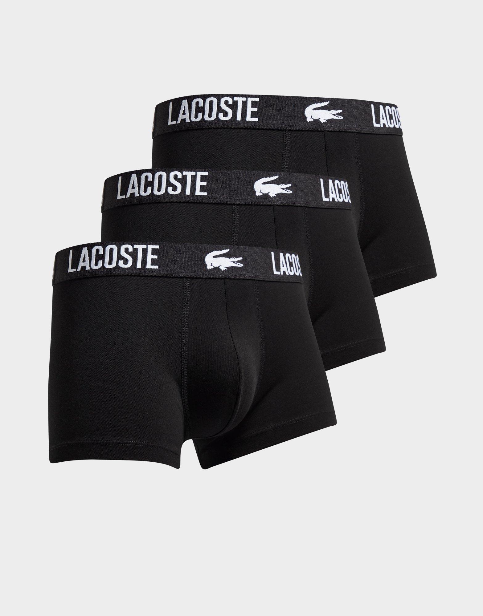 Lacoste 3-Pack Croc Trunks