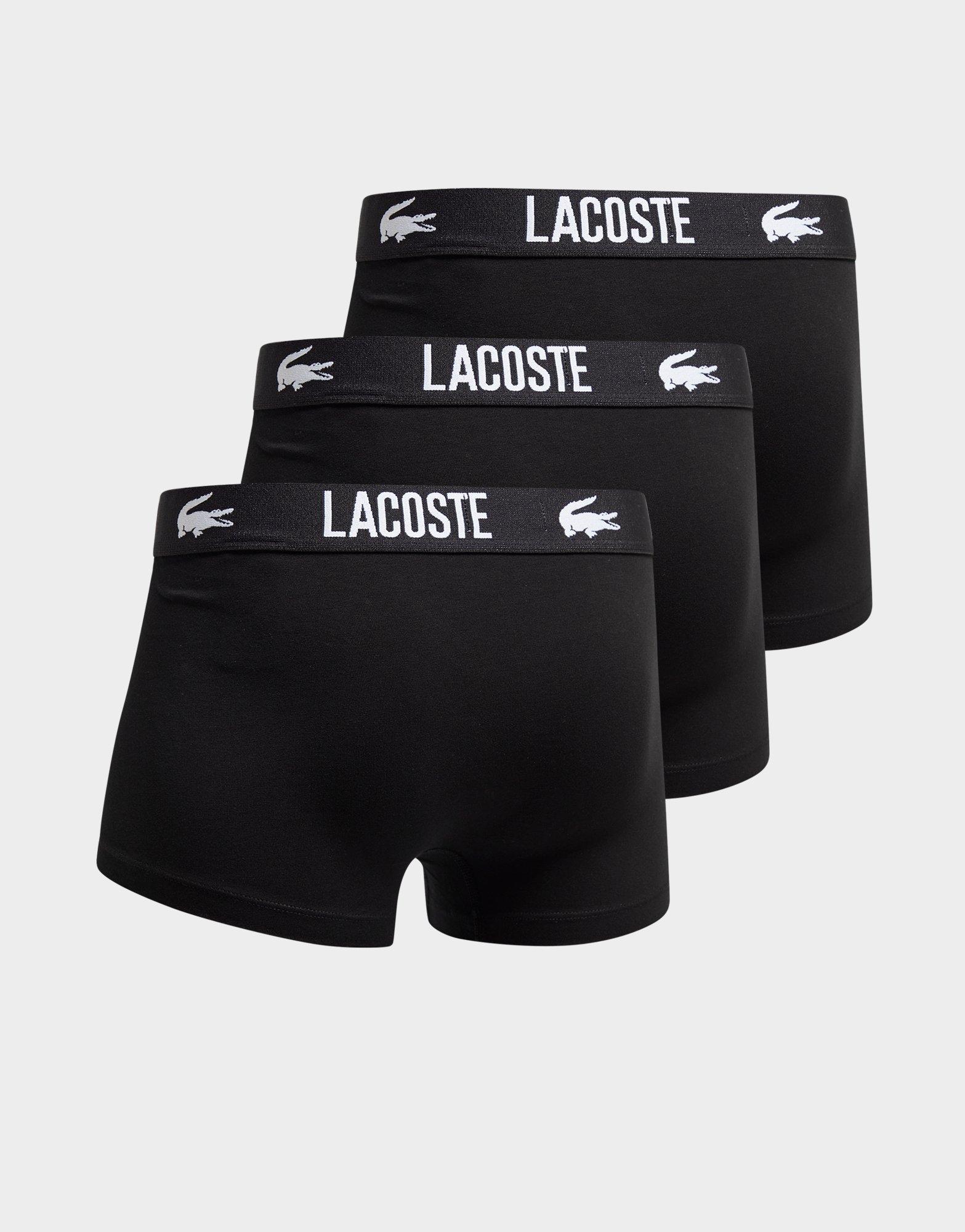 Lacoste 3-Pack Croc Trunks