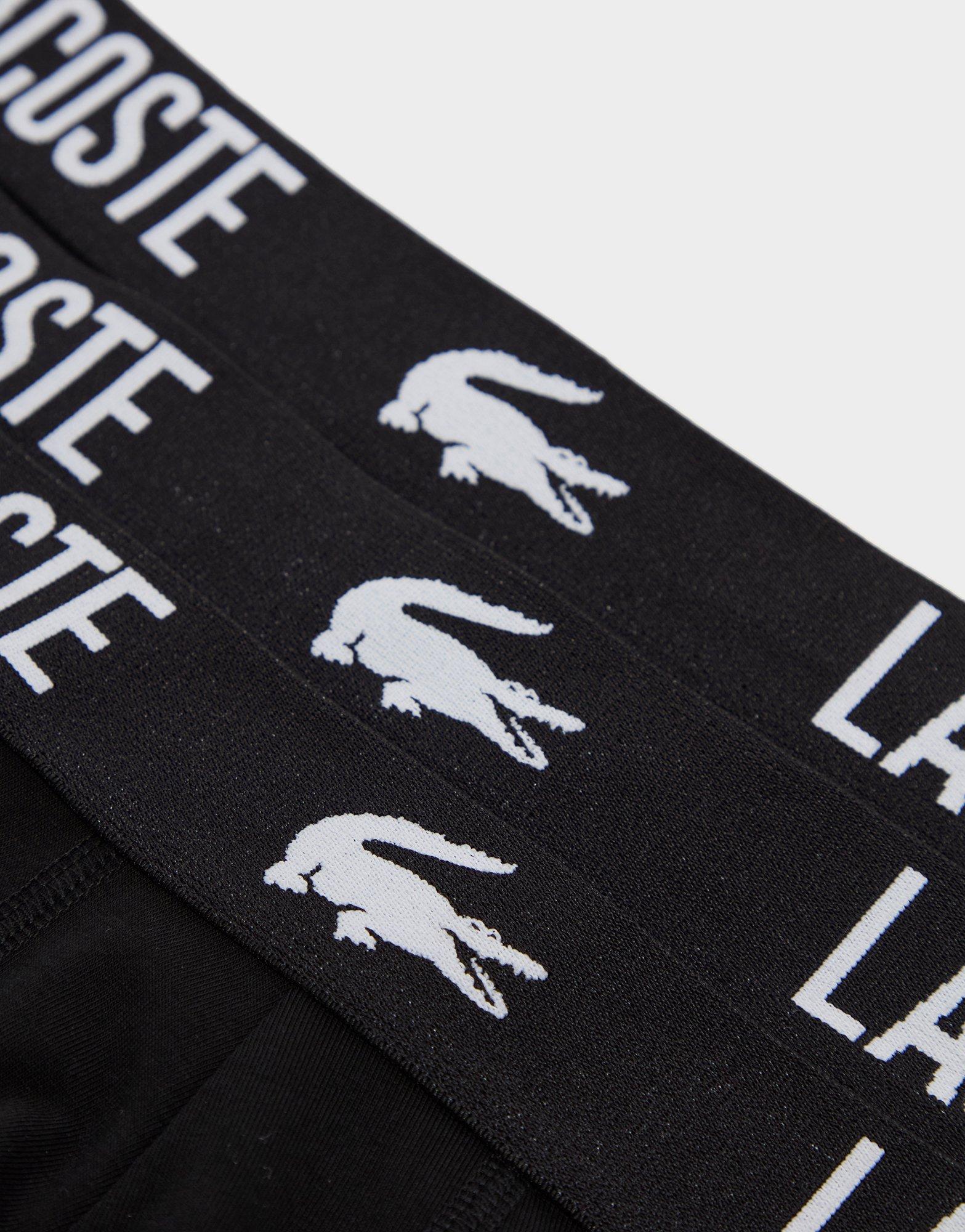 Lacoste 3-Pack Croc Trunks