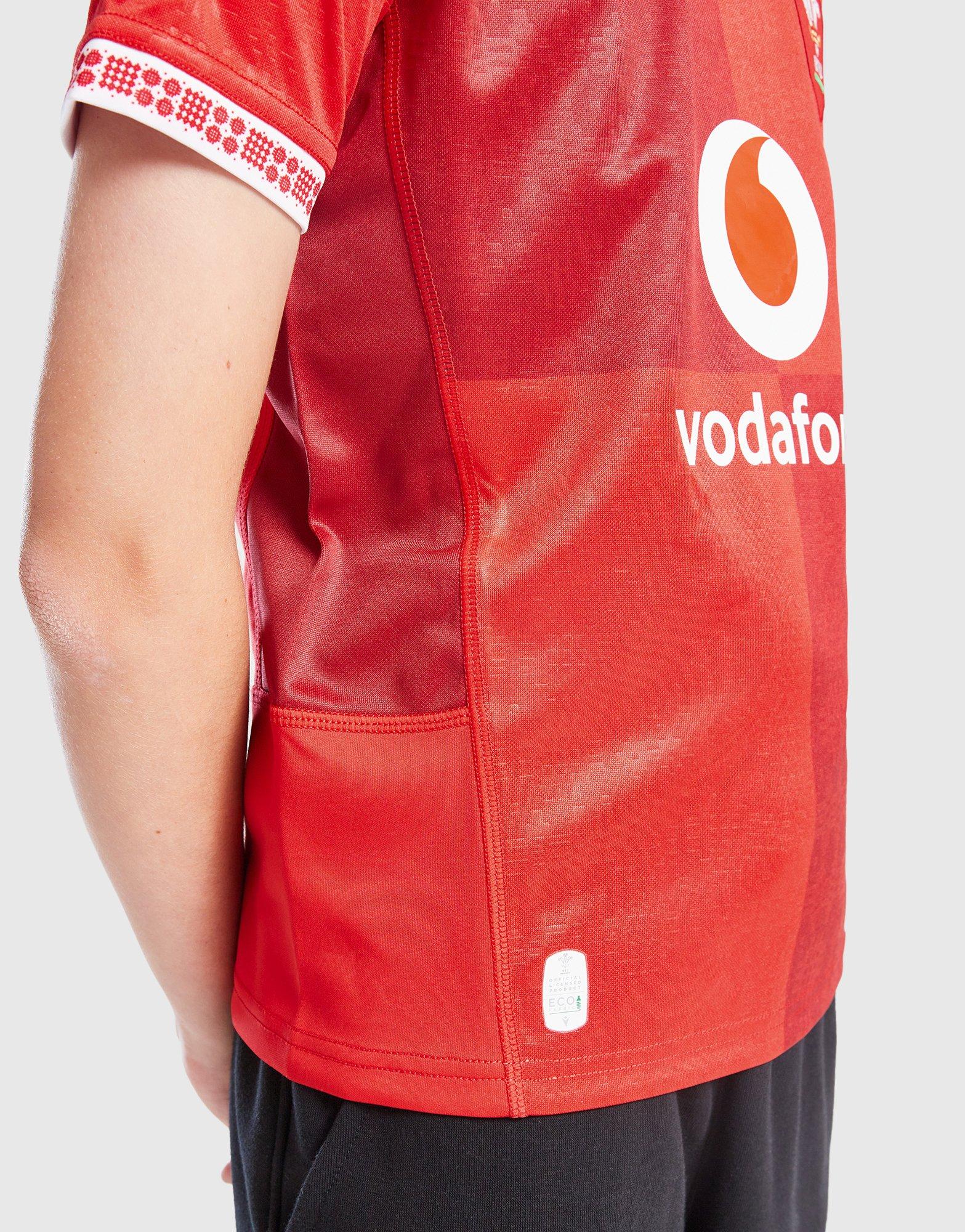 Macron Welsh Rugby 2025/26 Home Shirt Junior