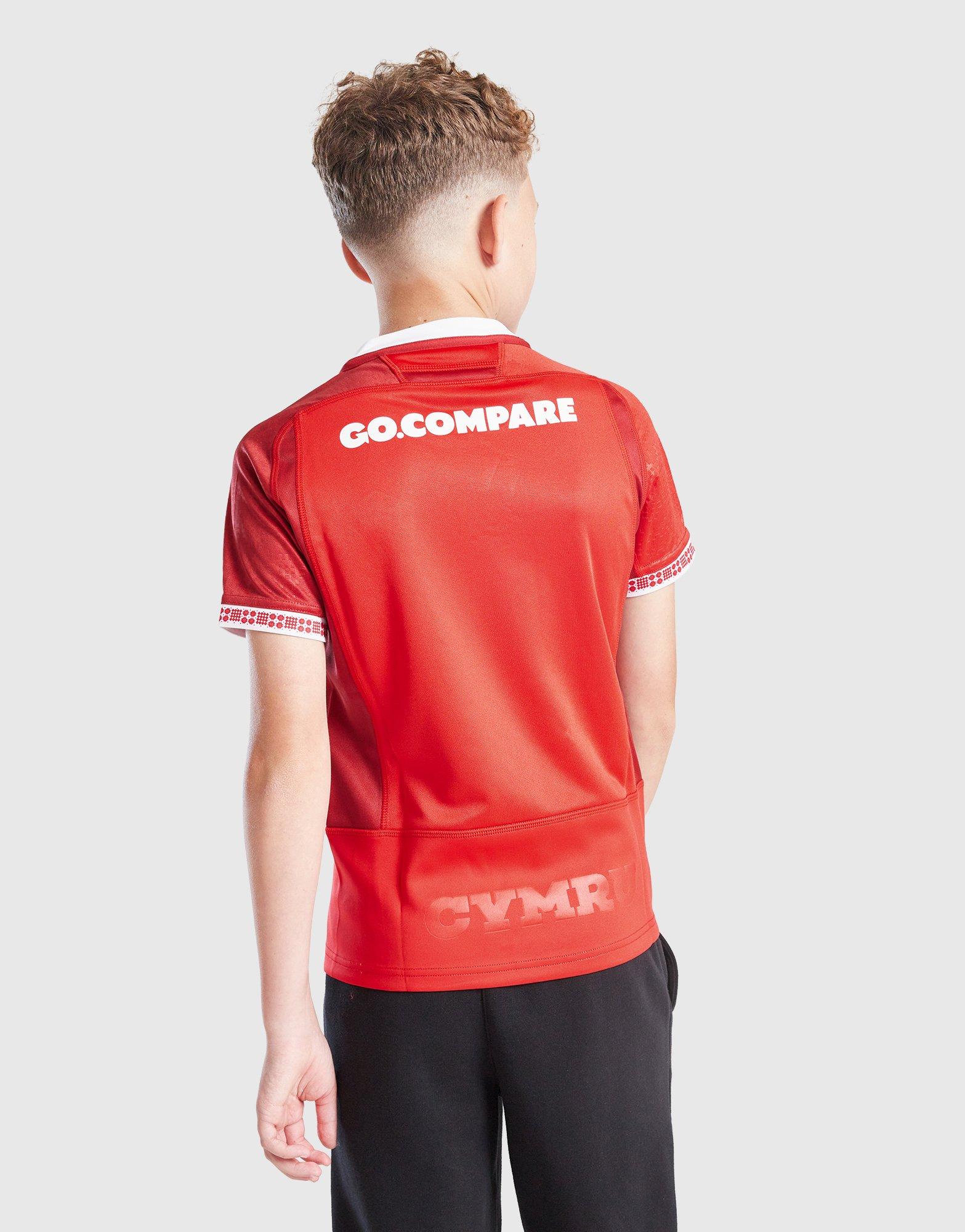Macron Welsh Rugby 2025/26 Home Shirt Junior