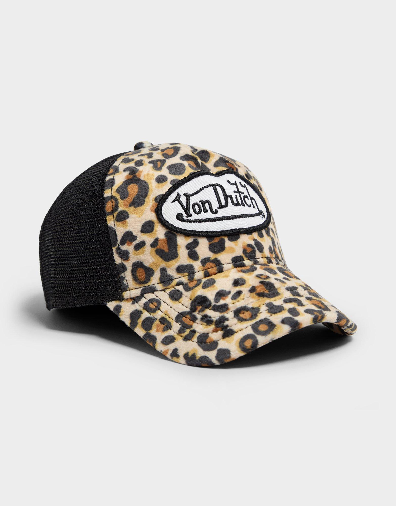 Von Dutch Cheetah Trucker Cap