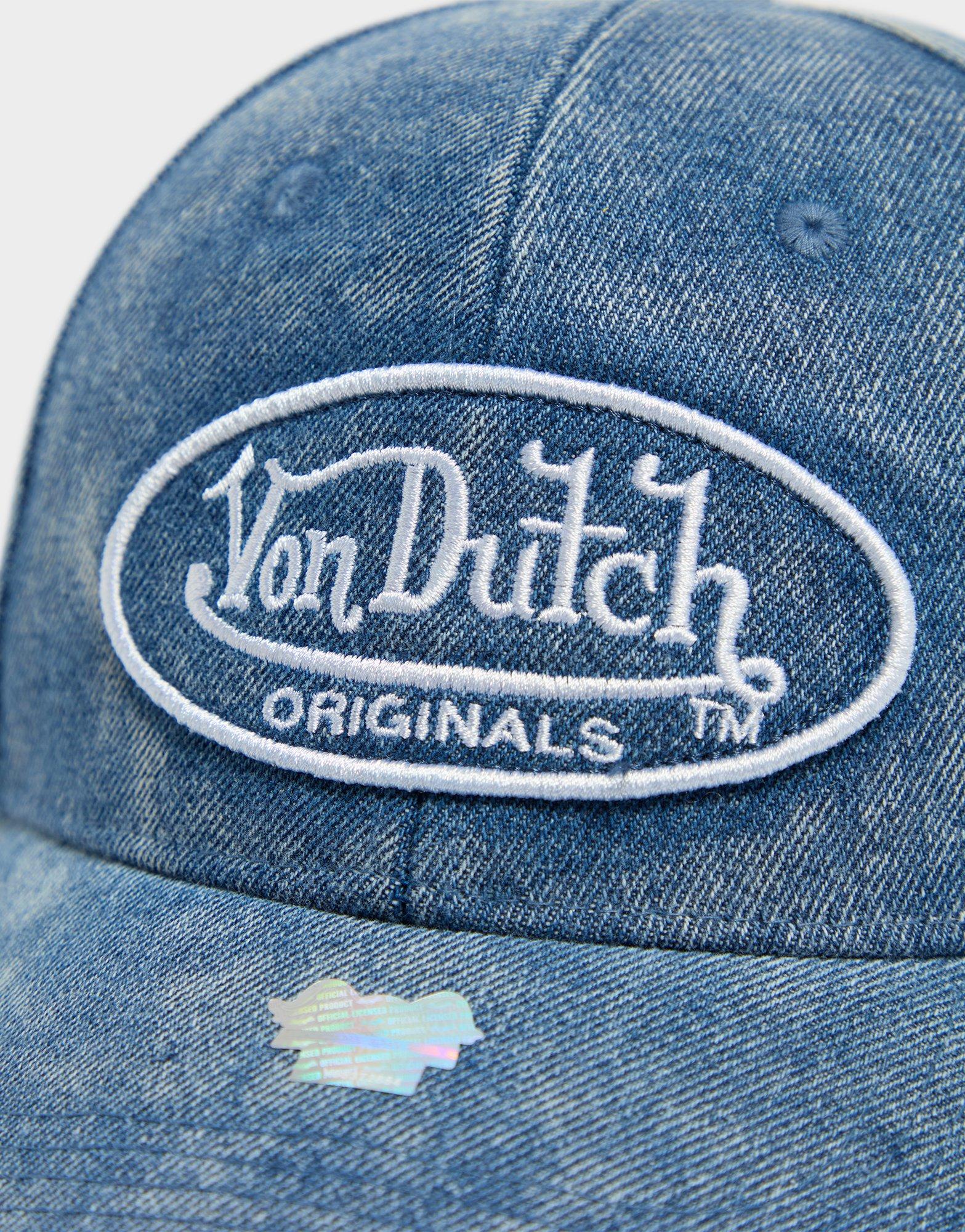 Von Dutch Dad Baseball Denim Cap
