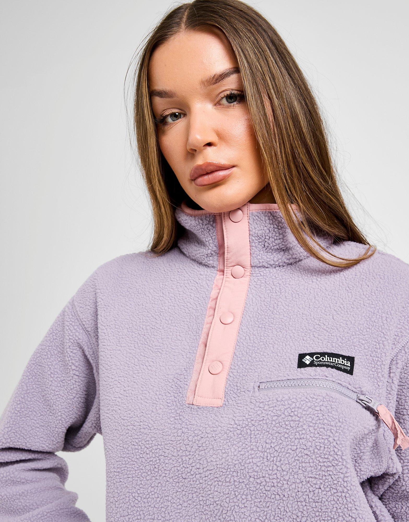 Columbia Helvetia Crop Fleece Top