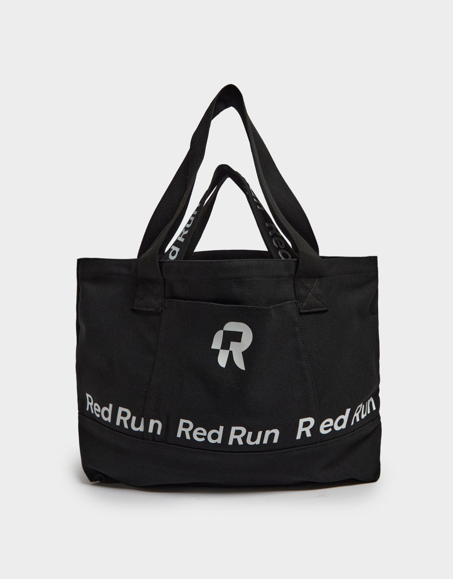 Red Run Activewear Graphic Tote Bag