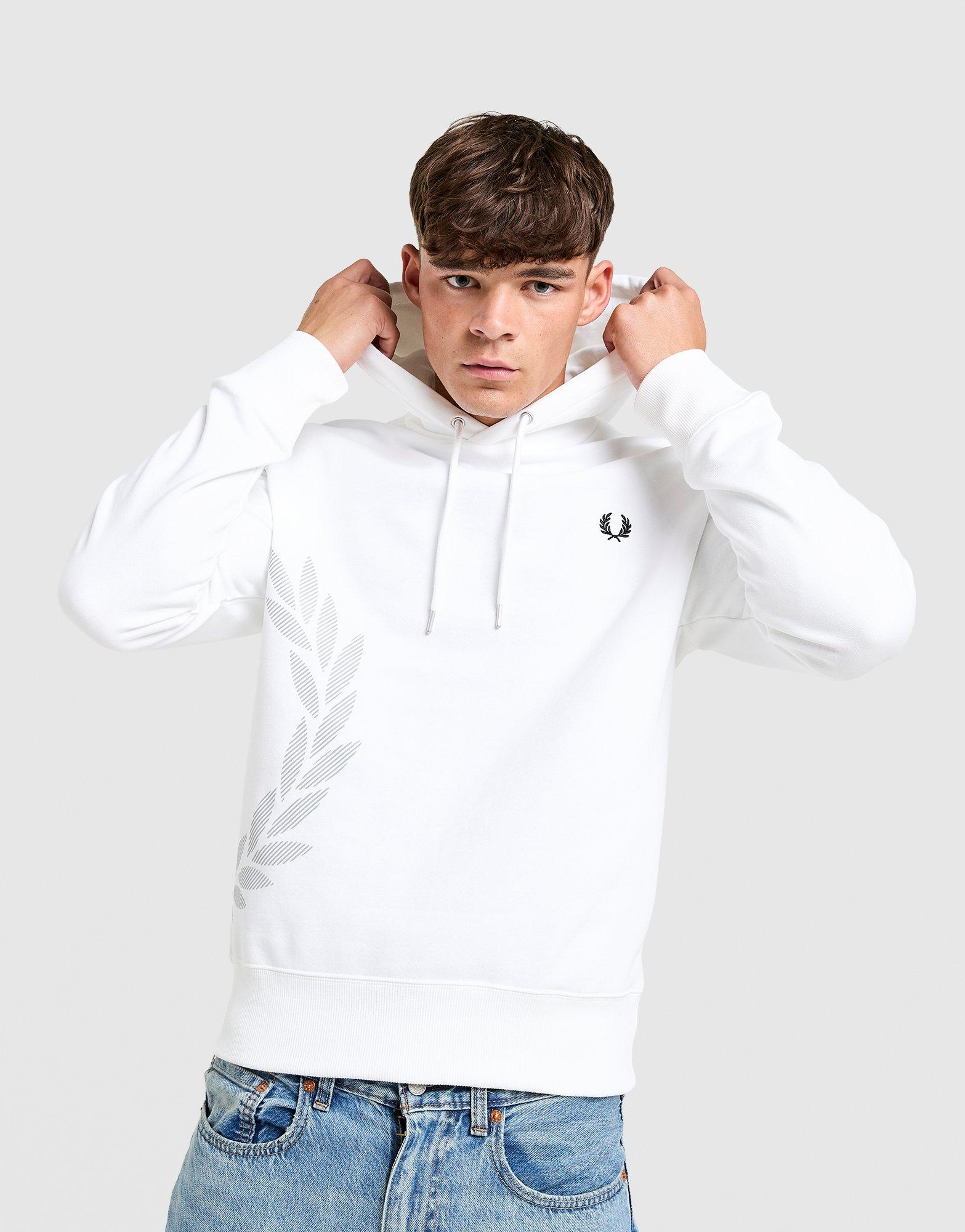 Fred Perry Oversized Laurel Wreath Hoodie