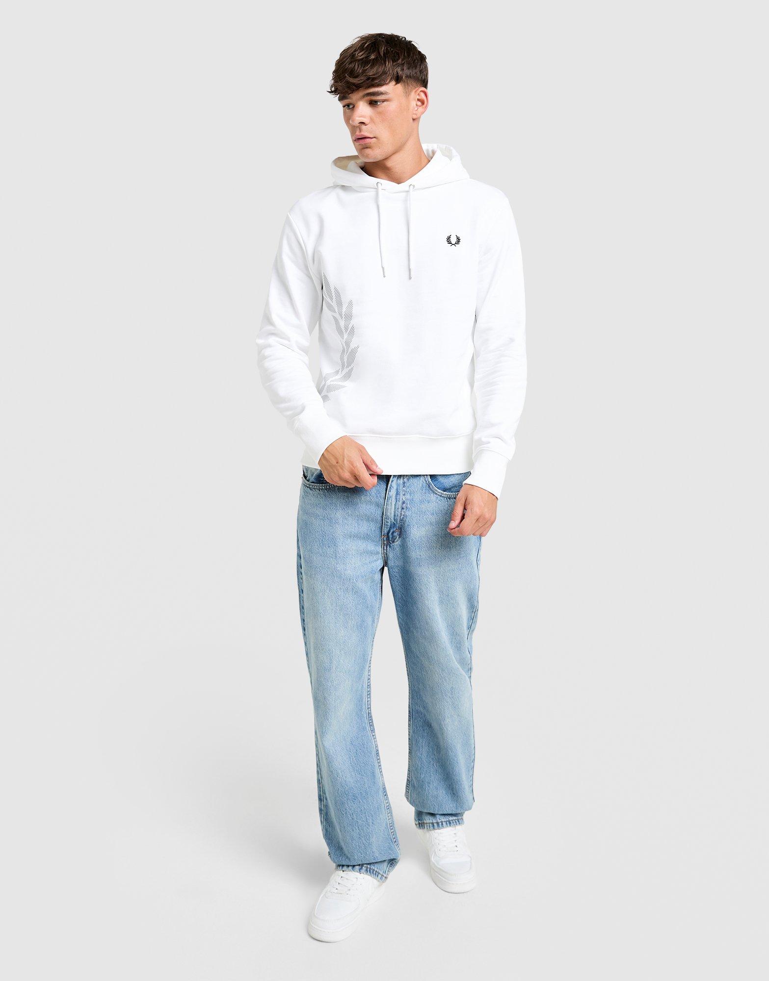 Fred Perry Oversized Laurel Wreath Hoodie
