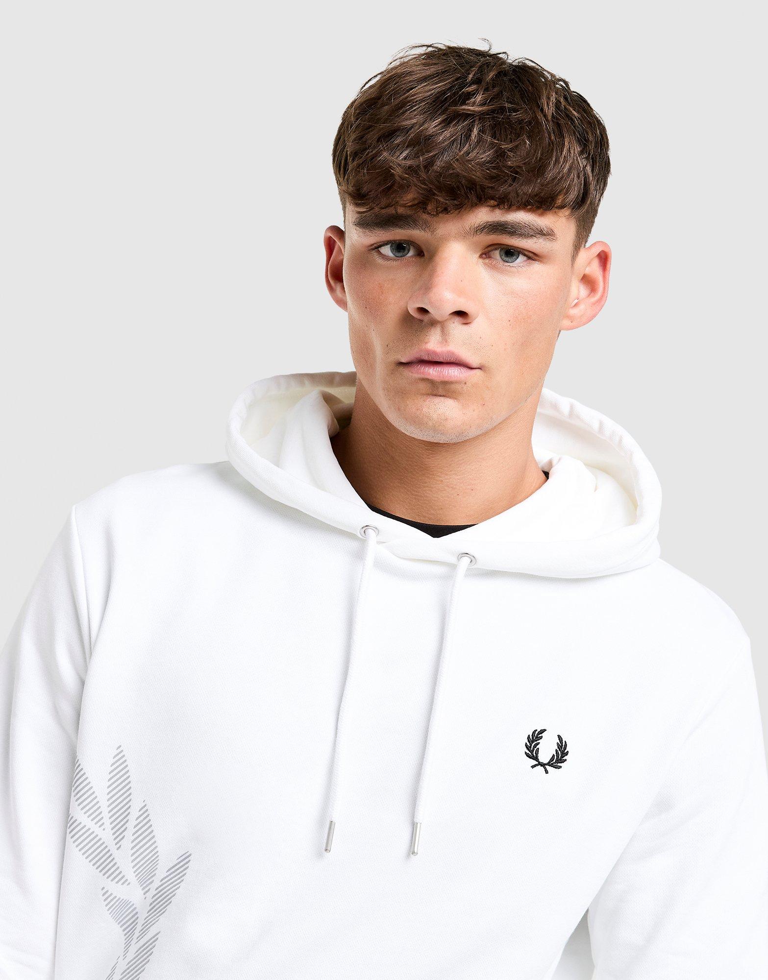 Fred Perry Oversized Laurel Wreath Hoodie