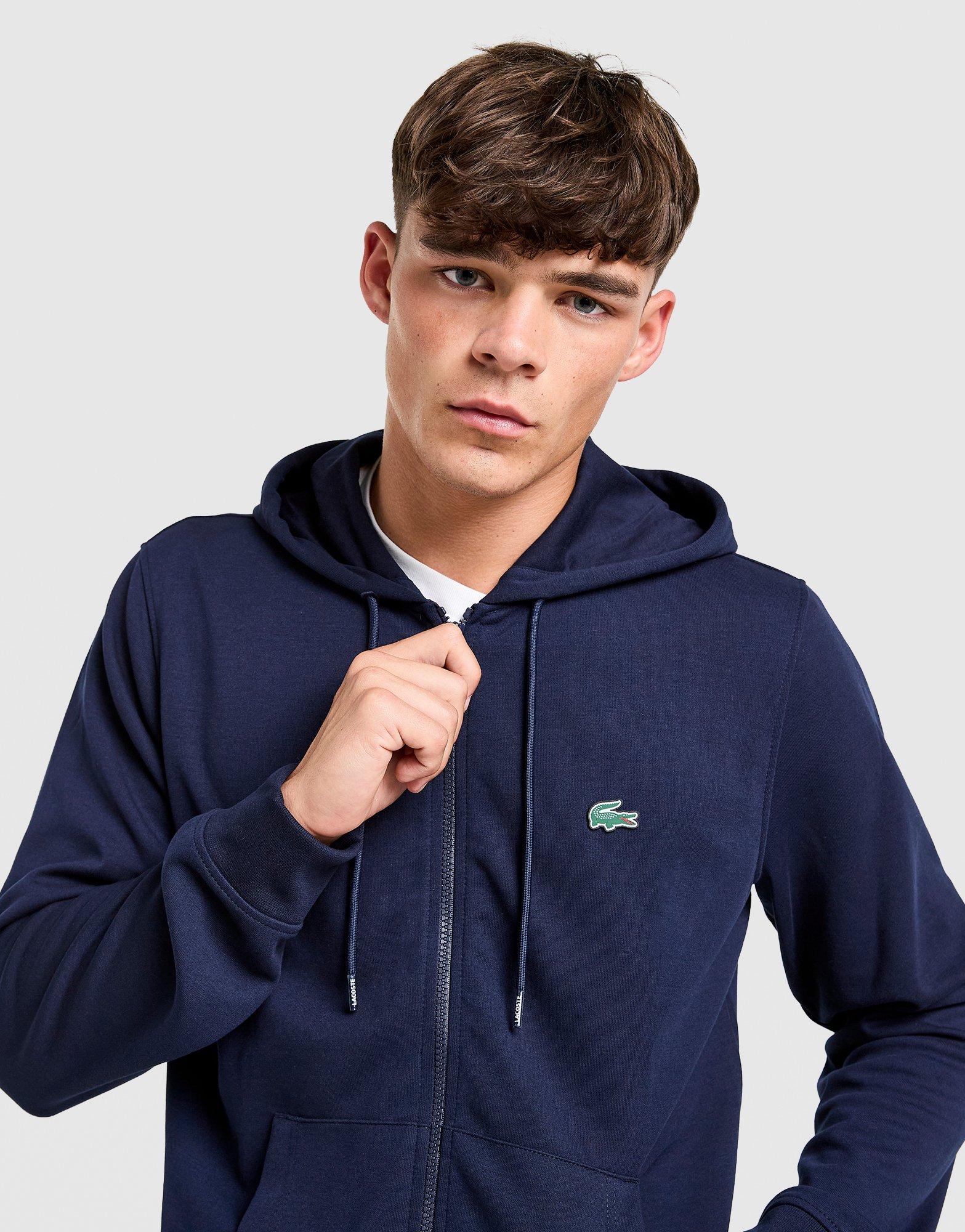 Lacoste Double Knit Full Zip Hoodie
