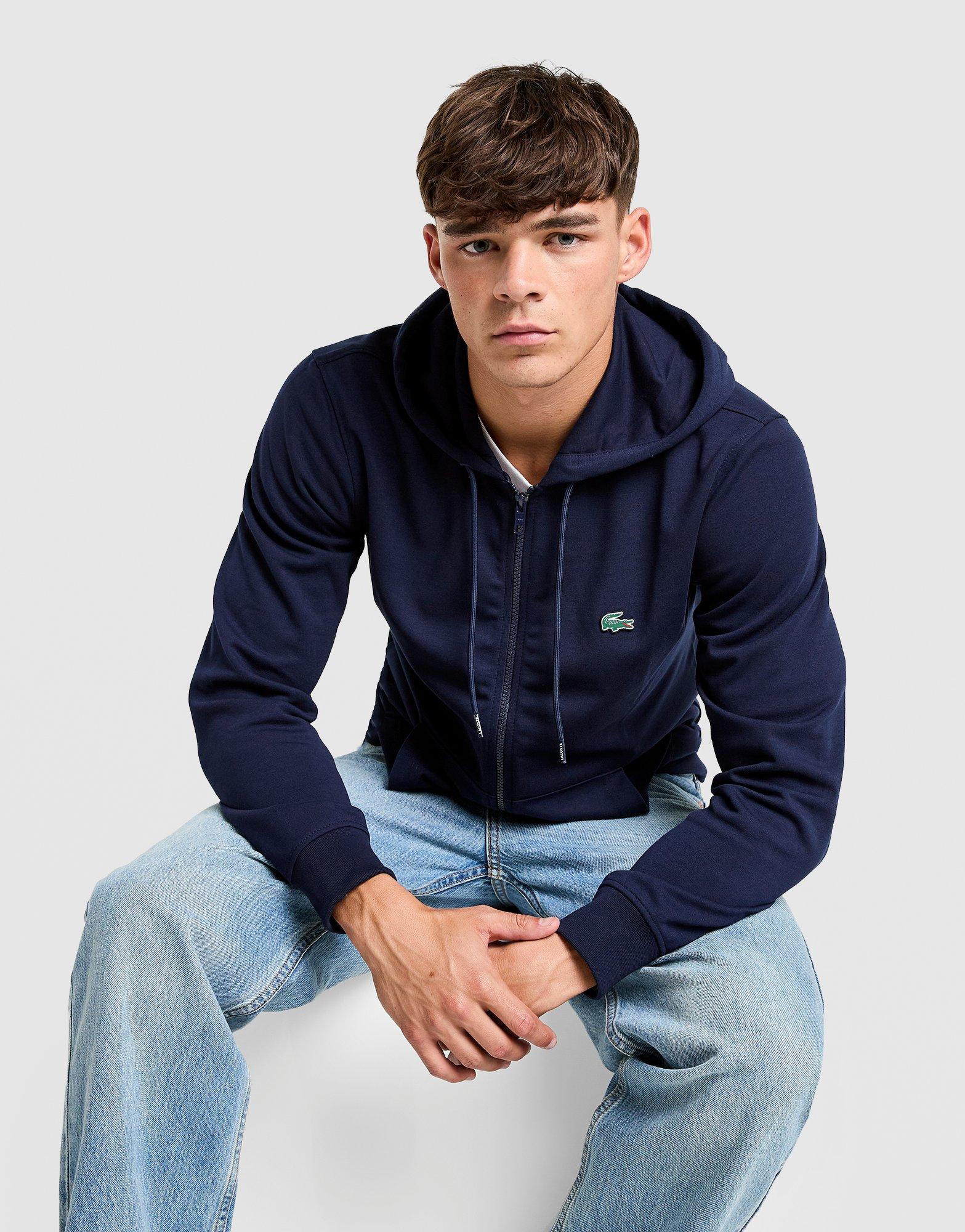 Lacoste Double Knit Full Zip Hoodie