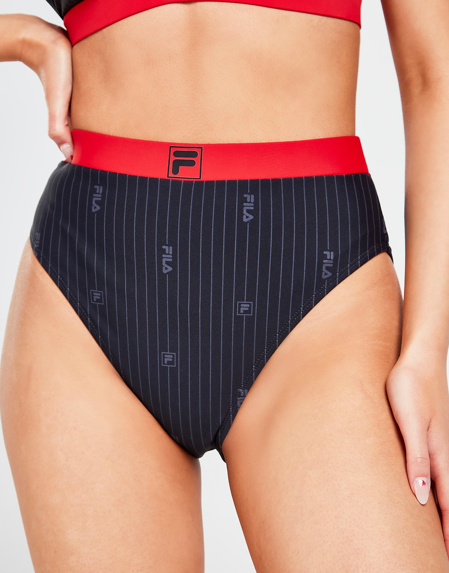 Fila Stripe Bikinihose Damen