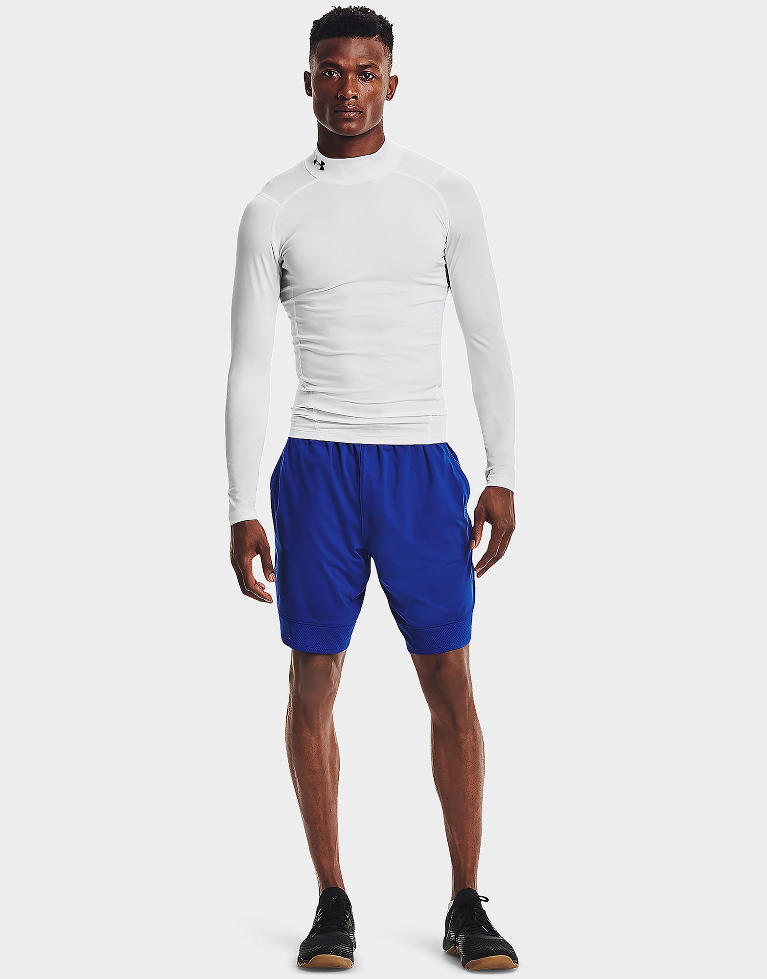 Under Armour HeatGear Langarm-Oberteil mit Stehkragen