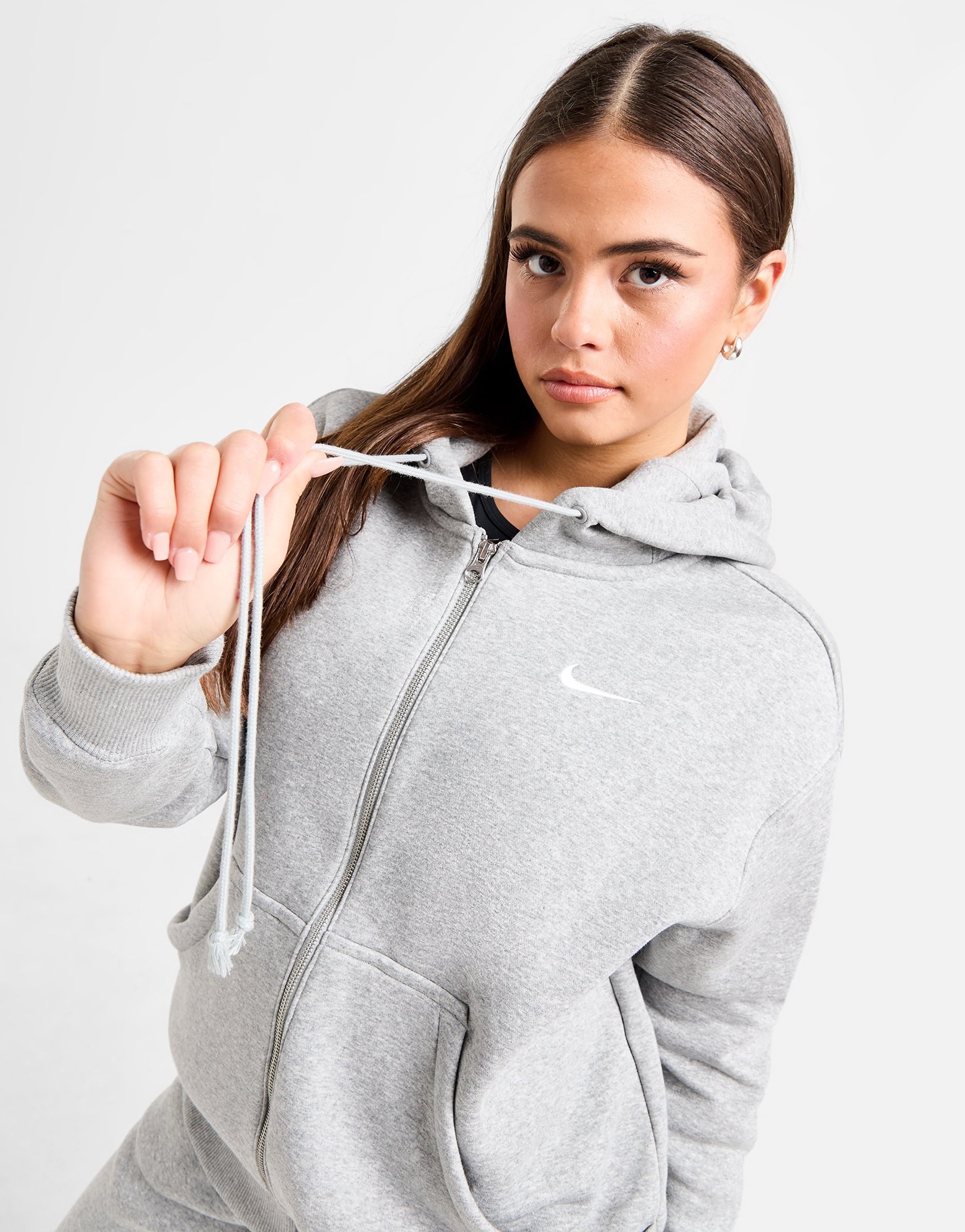 Nike Phoenix Fleece Oversized Full Zip Hoodie Damen