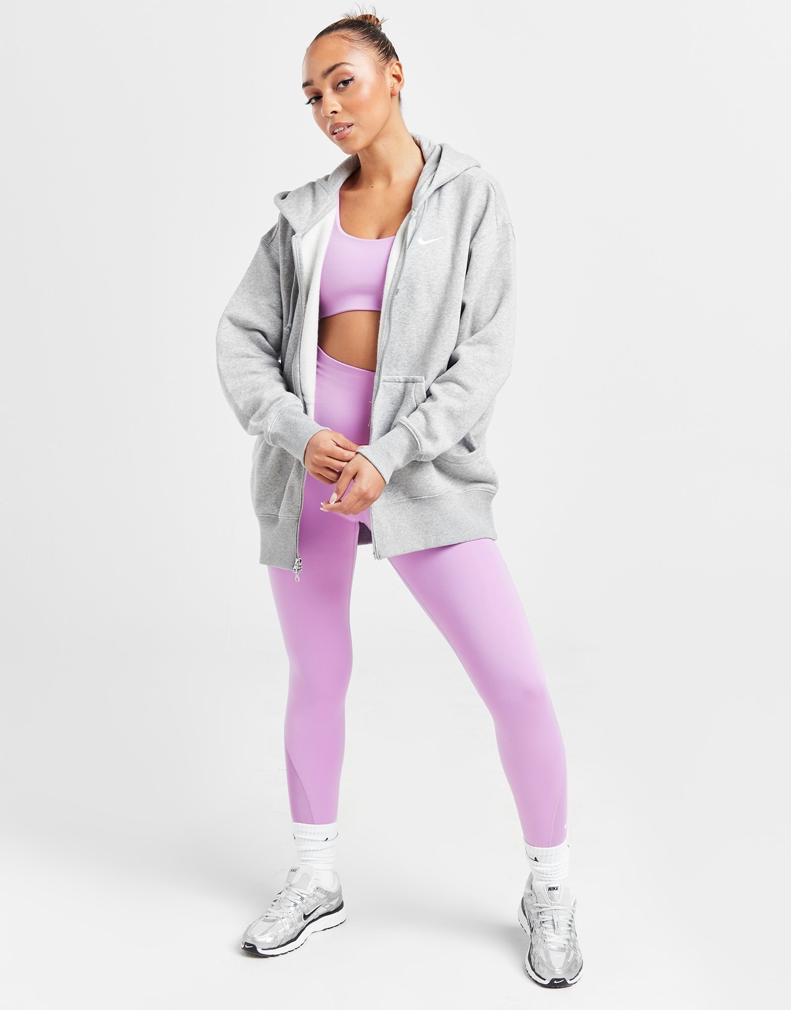 Nike Phoenix Fleece Oversized Full Zip Hoodie Damen