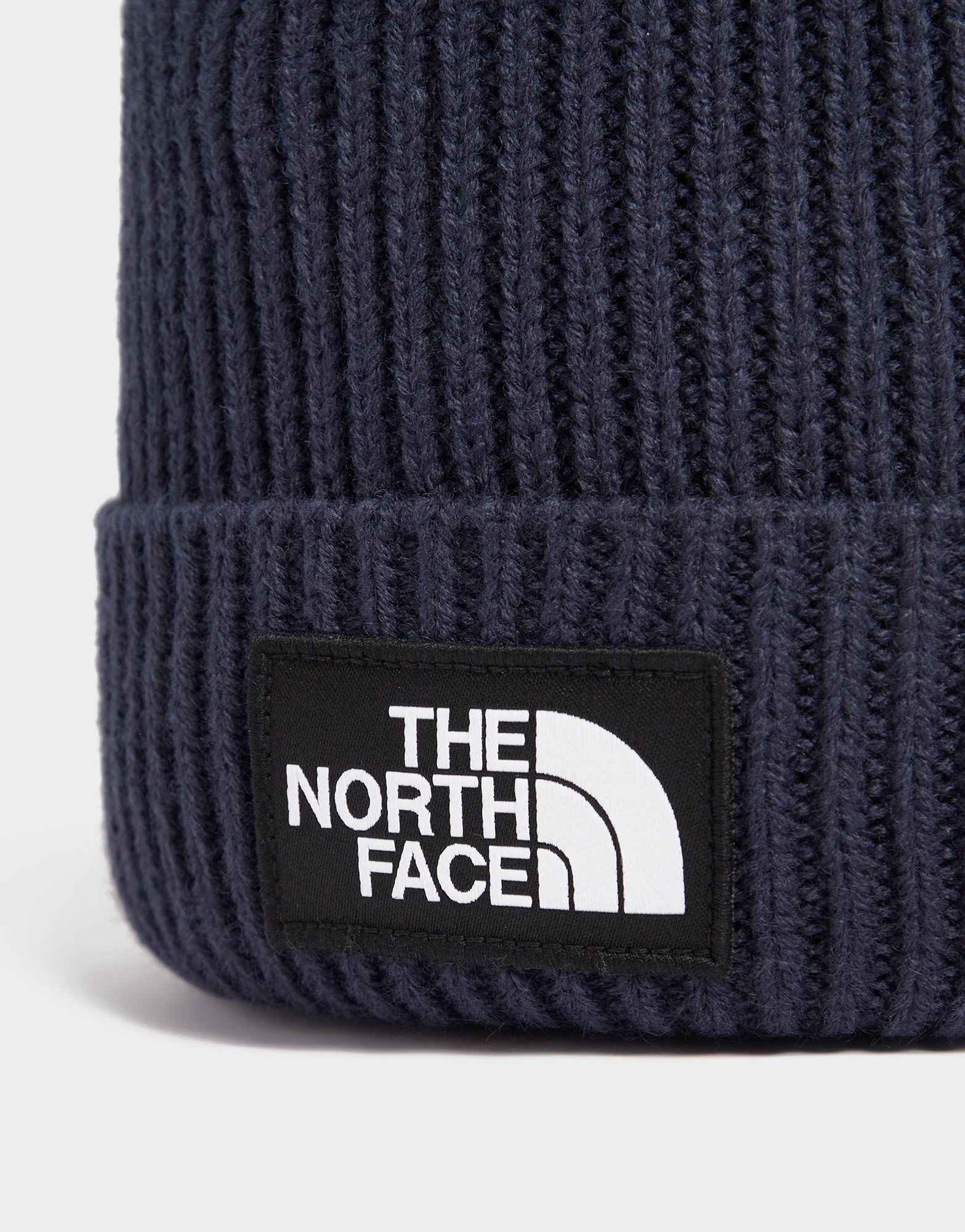 The North Face Logo Box Cuffed Beanie Mütze