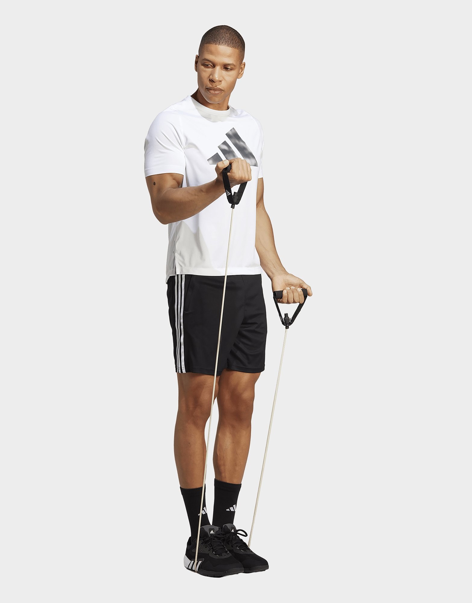 adidas Train Essentials Piqué 3-streifen Trainingsshorts