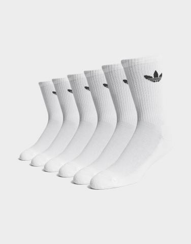 adidas Originals Trefoil Cushion Crew Socken, 6 Paar