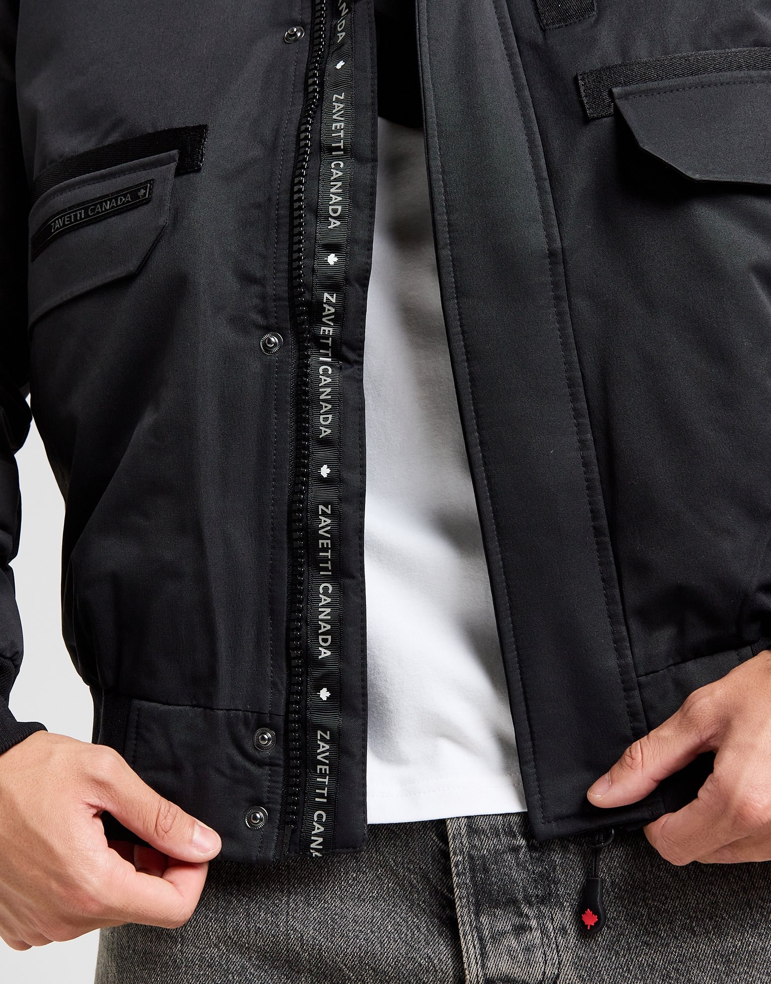 Zavetti Canada Abelli Short Parka Jacke
