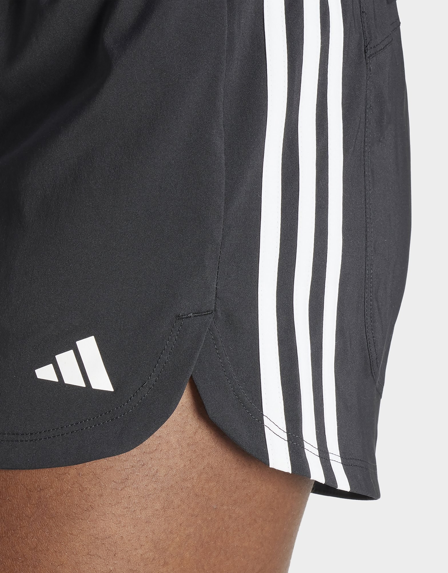 adidas Pacer Training 3-streifen Woven High-rise Shorts