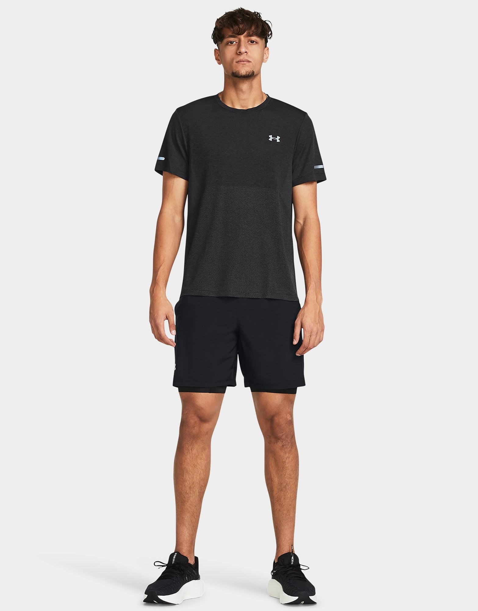 Under Armour Launch 2-in-1-Shorts (18 cm)