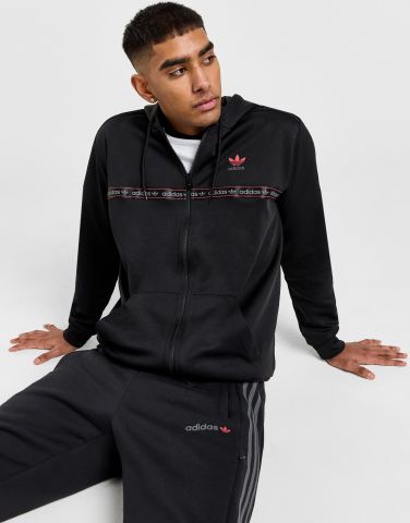 adidas Originals Tape Full Zip Hoodie