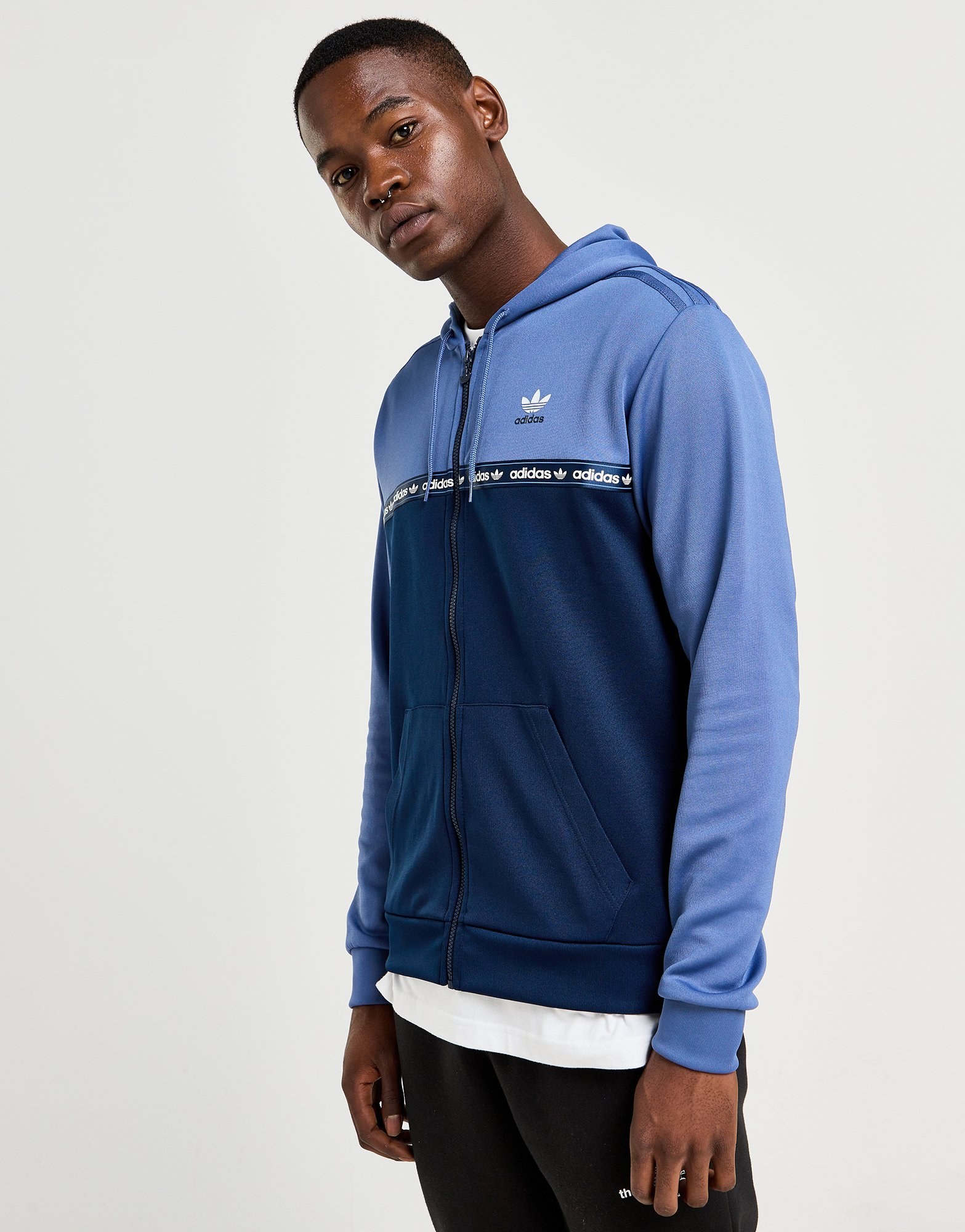 adidas Originals Tape Full Zip Hoodie