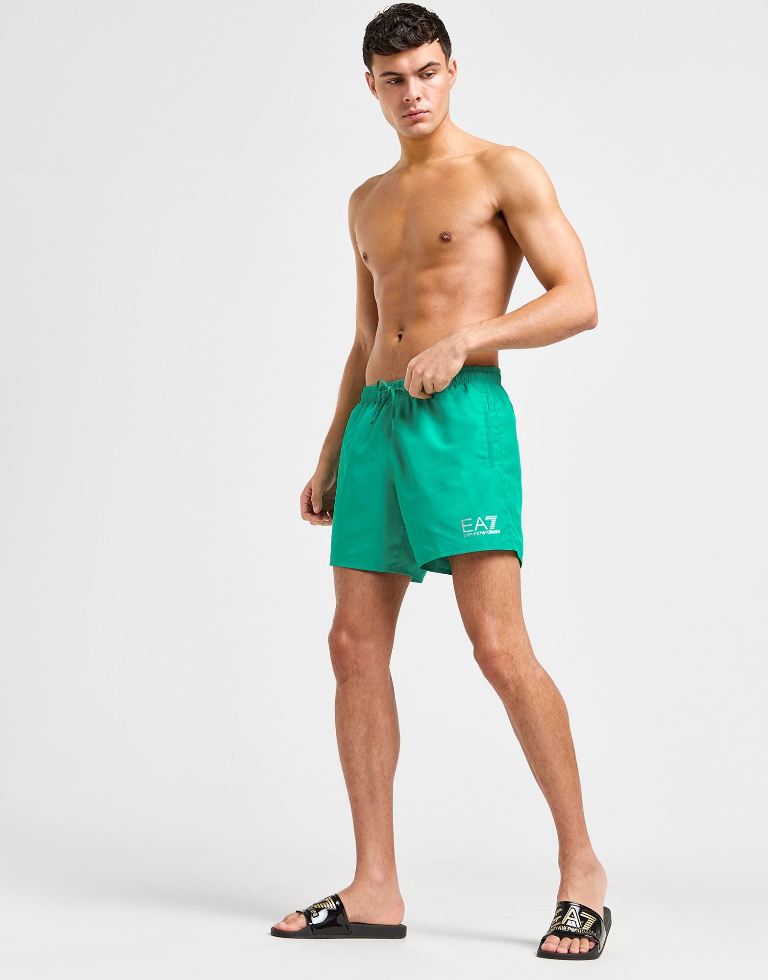 EA7 Emporio Armani Small Logo Badeshorts