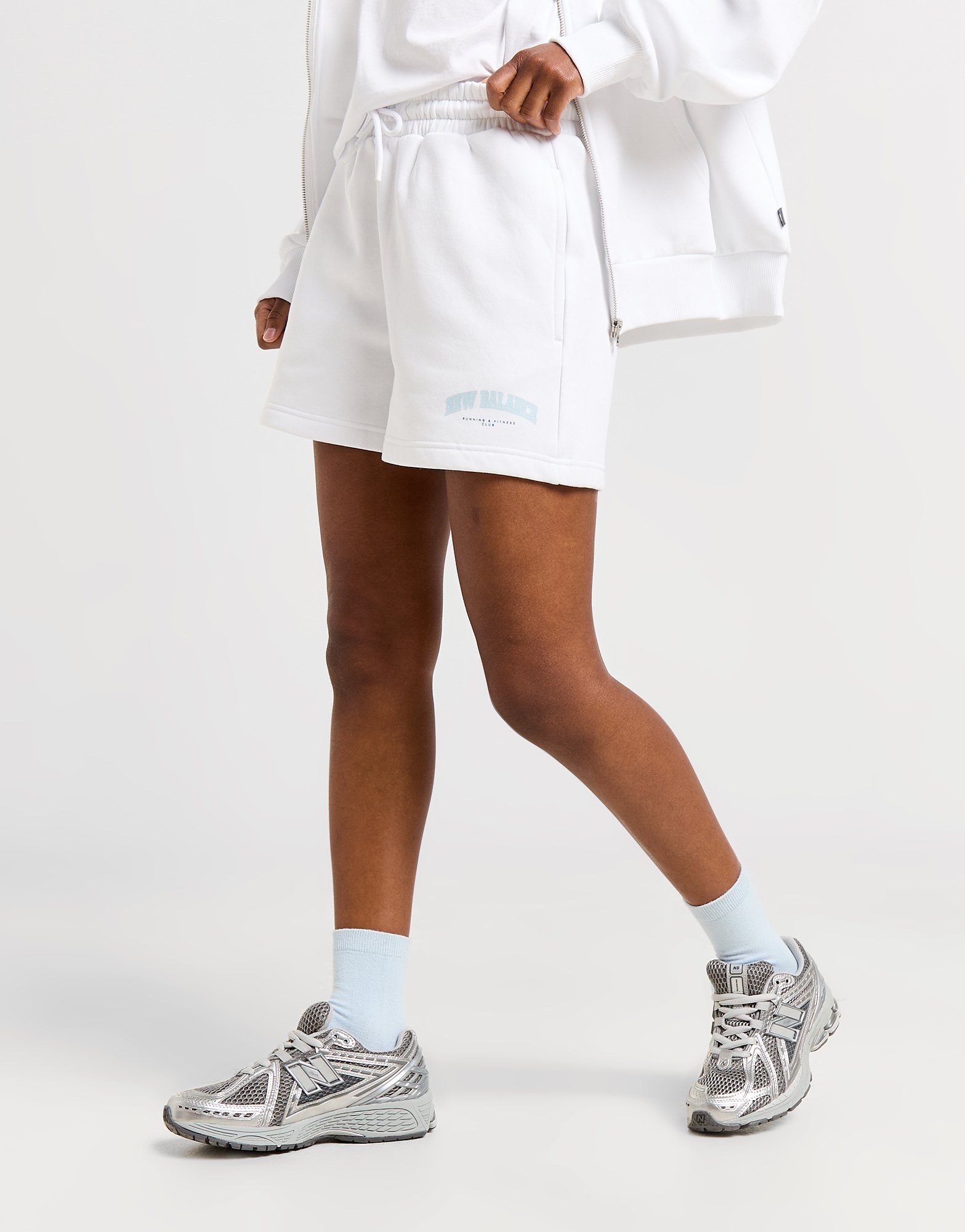 New Balance Logo Fleece Shorts
