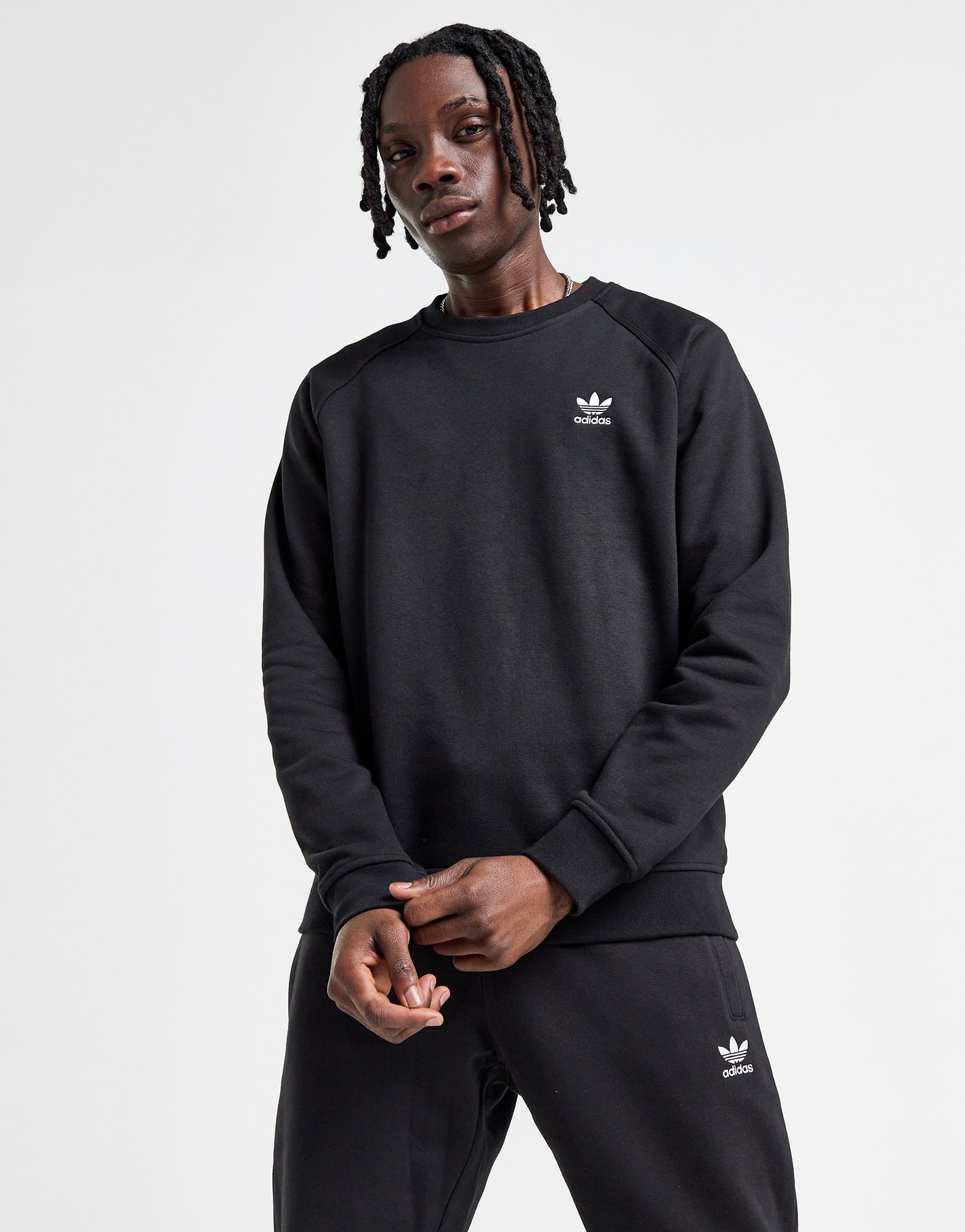 adidas Originals Trefoil Essential Crew Sweatshirt