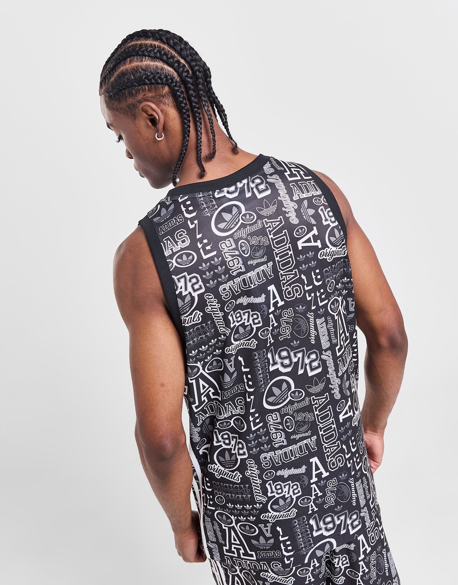 adidas Originals Sticker Basketball Tanktop