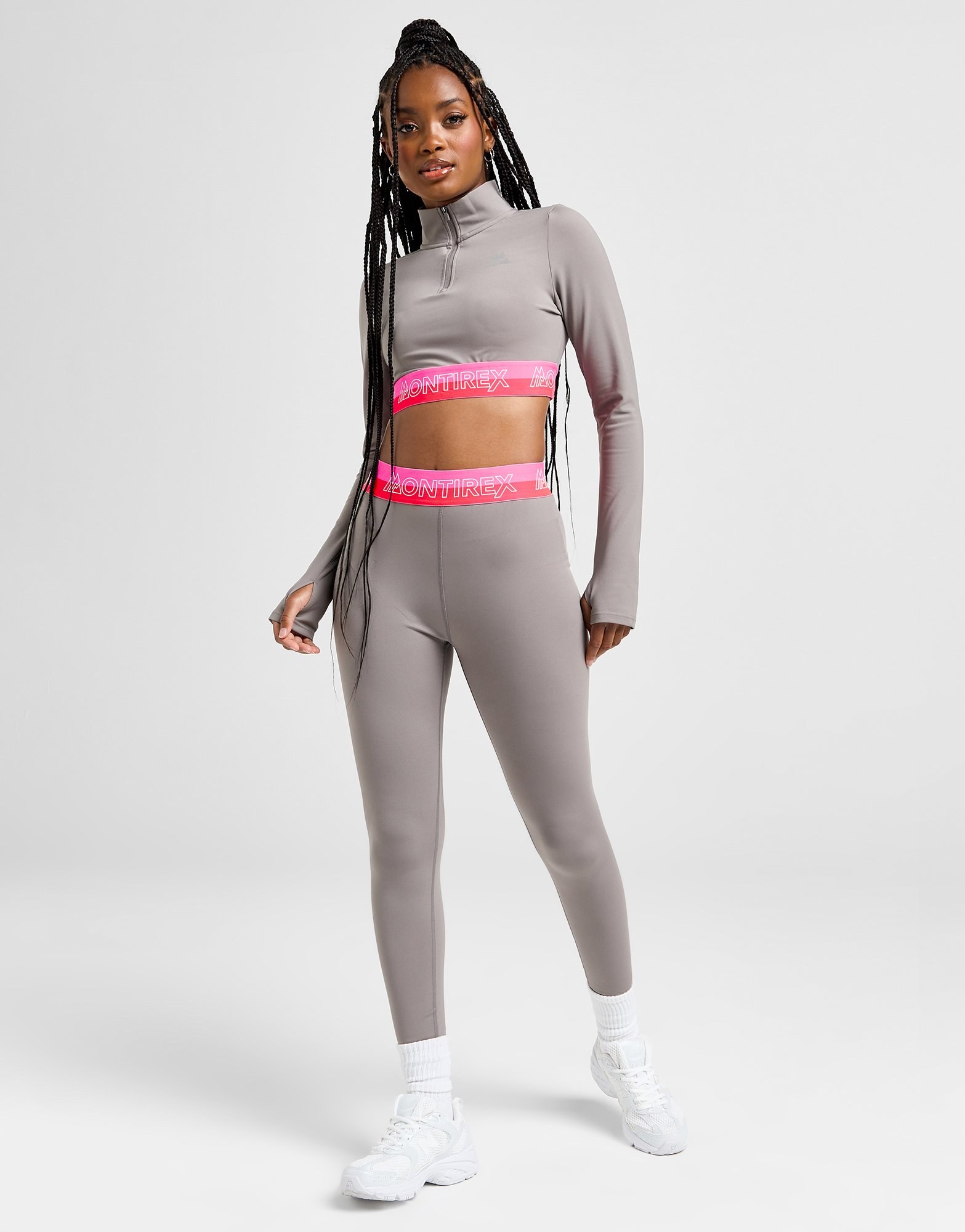 MONTIREX Icon Crop 1/4 Zip Top