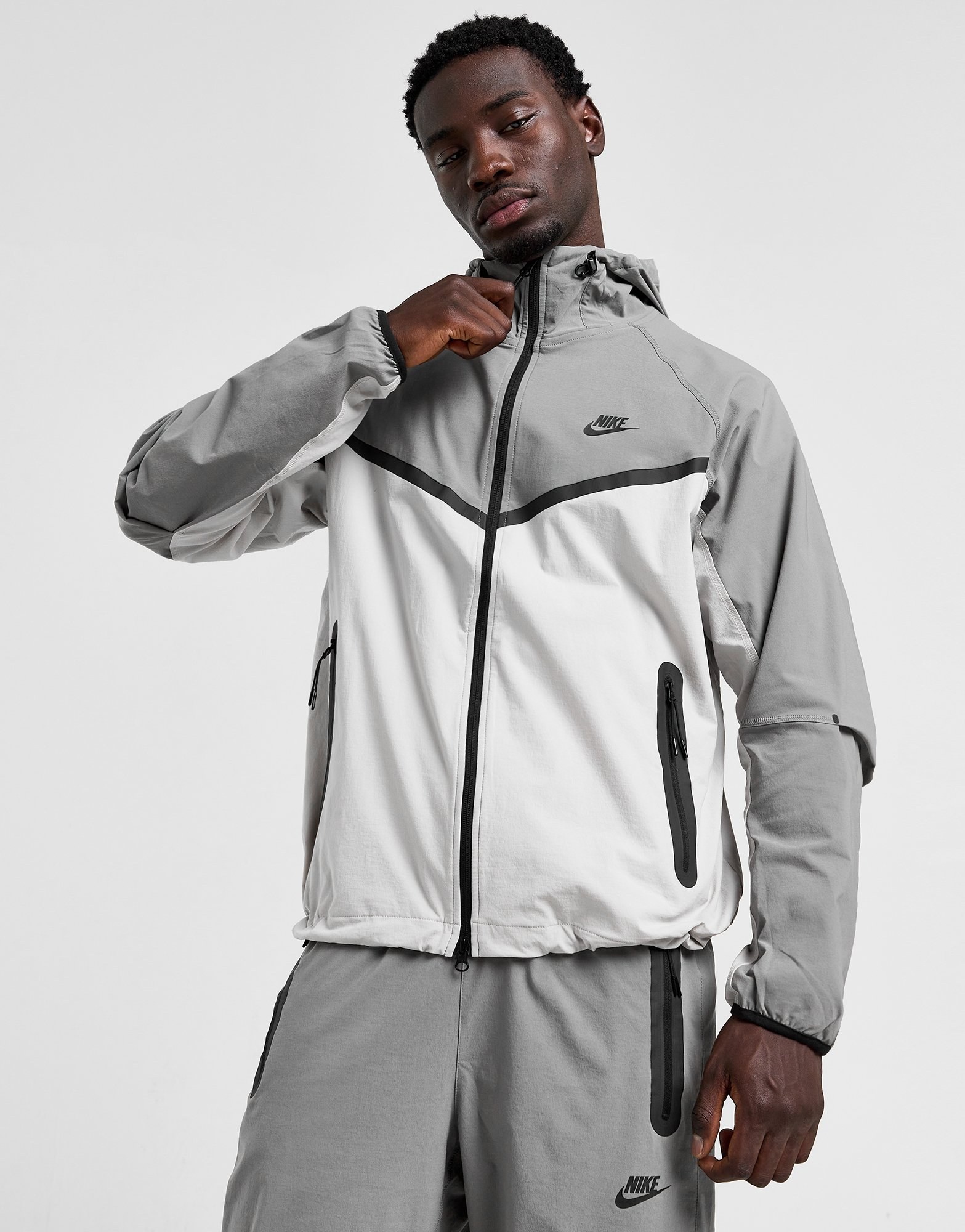 Nike Tech Woven Full Zip Hooded Jacke