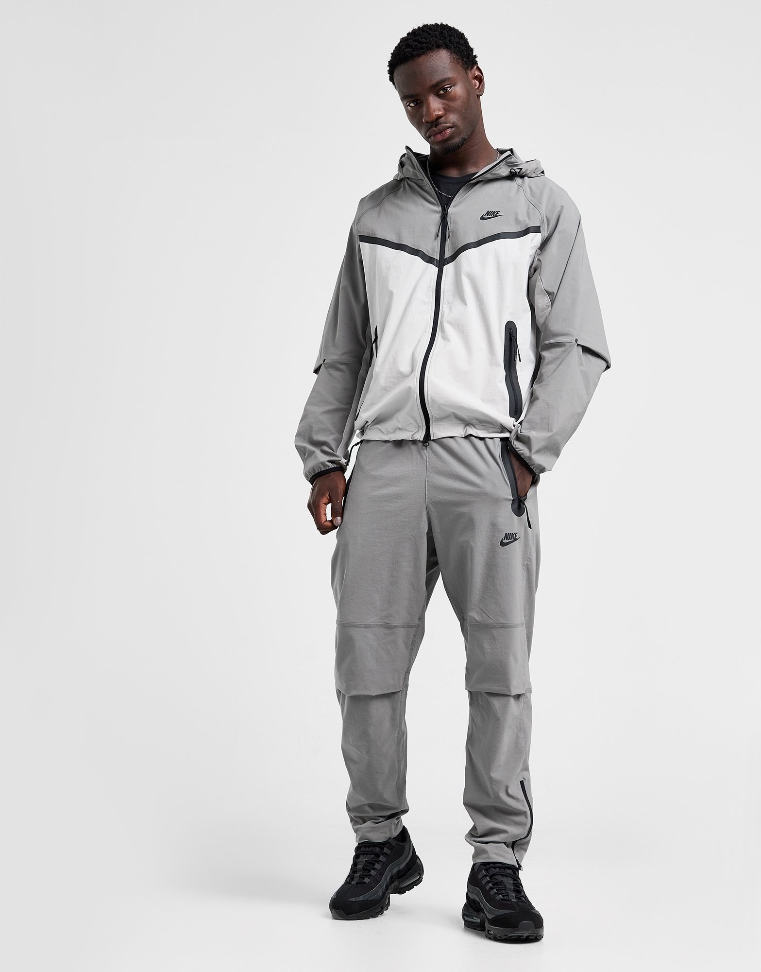 Nike Tech Woven Full Zip Hooded Jacke