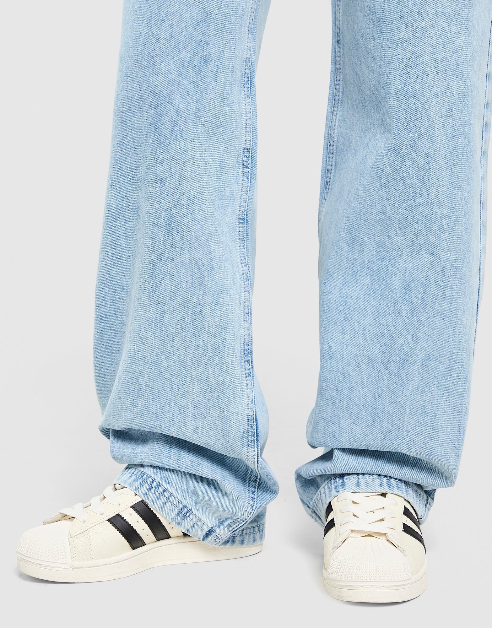 Unlike Humans Mid-Rise Loose Jeans Damen
