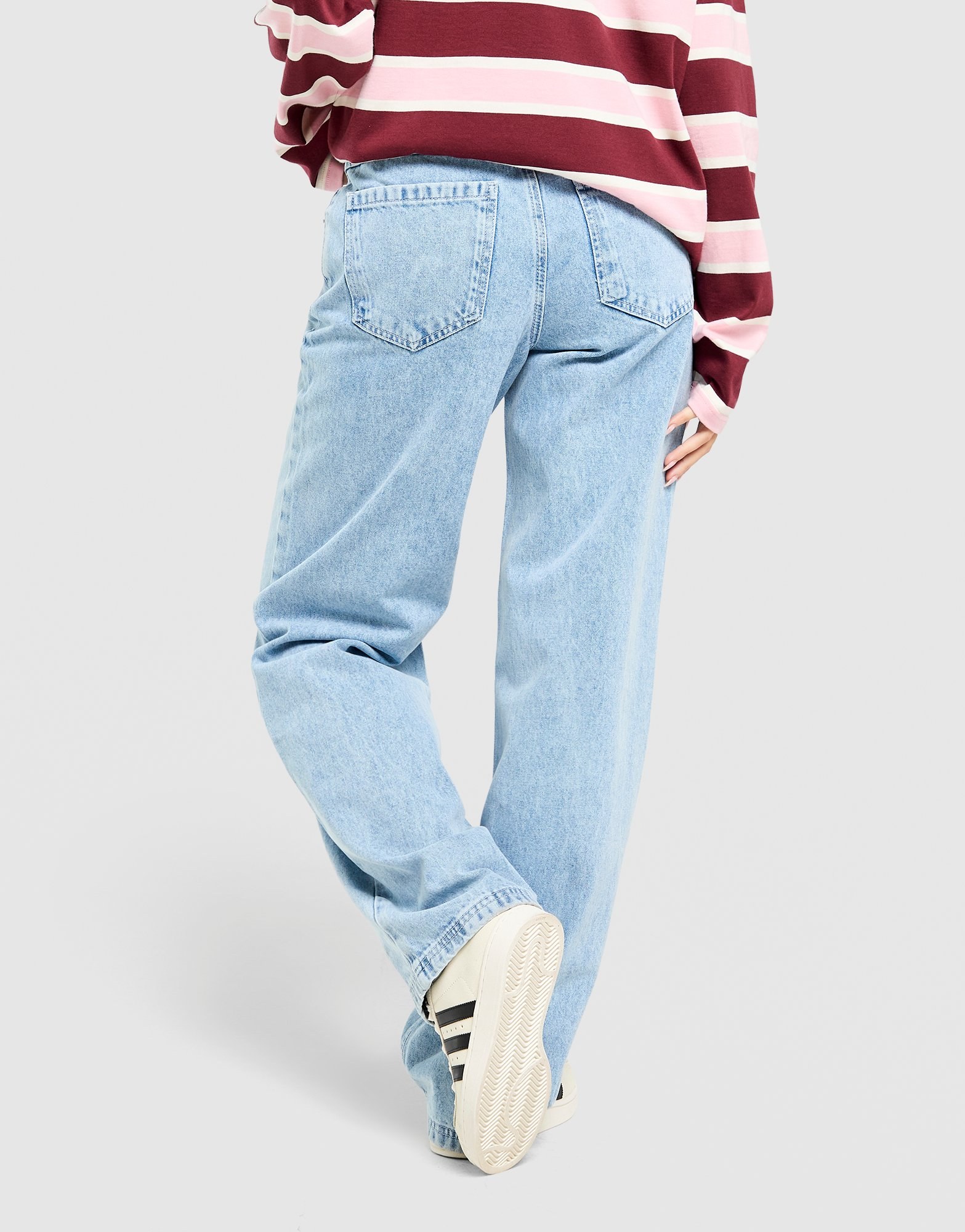 Unlike Humans Mid-Rise Loose Jeans Damen