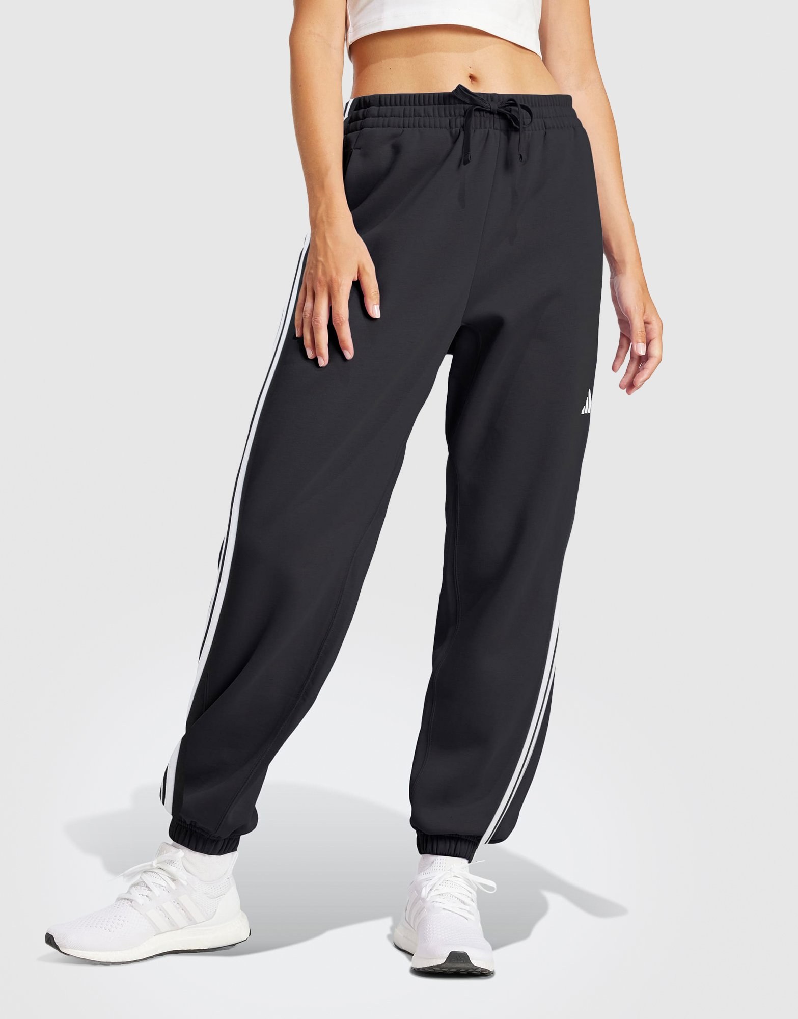 adidas Essentials 3-streifen French Terry Cuffed Hose