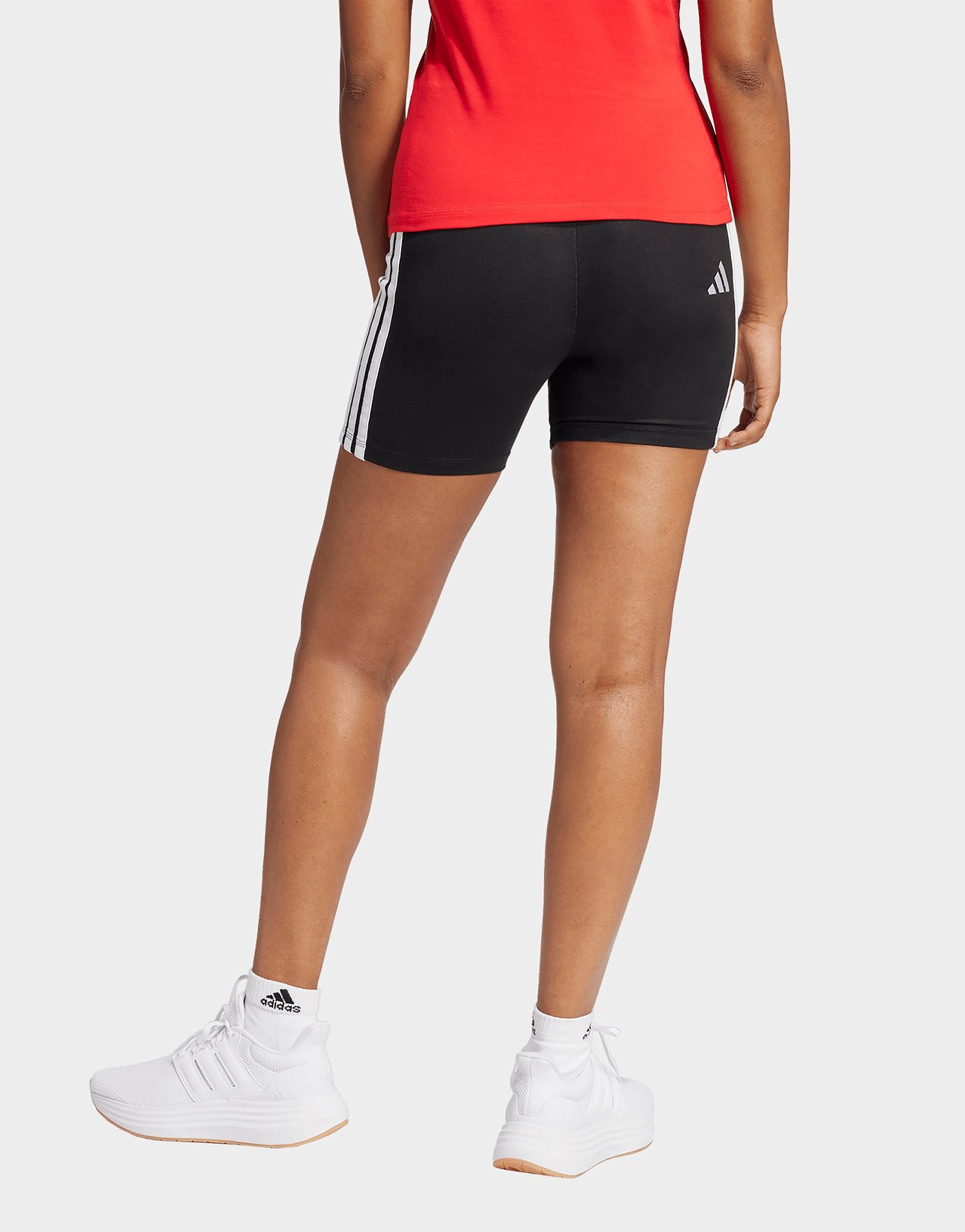 adidas Essentials 3-streifen High Waisted Kurze Leggings
