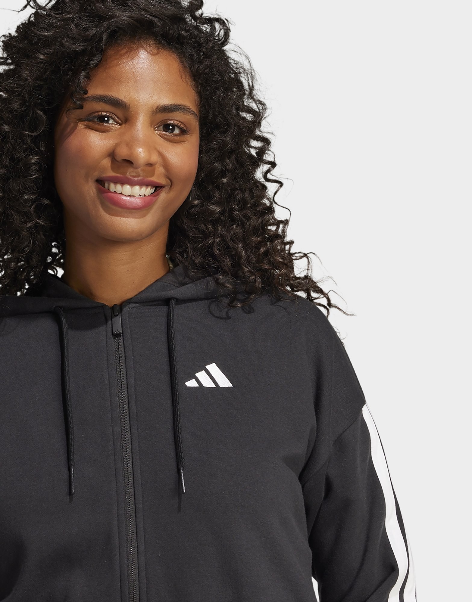 adidas Essentials 3-streifen French Terry Kapuzenjacke