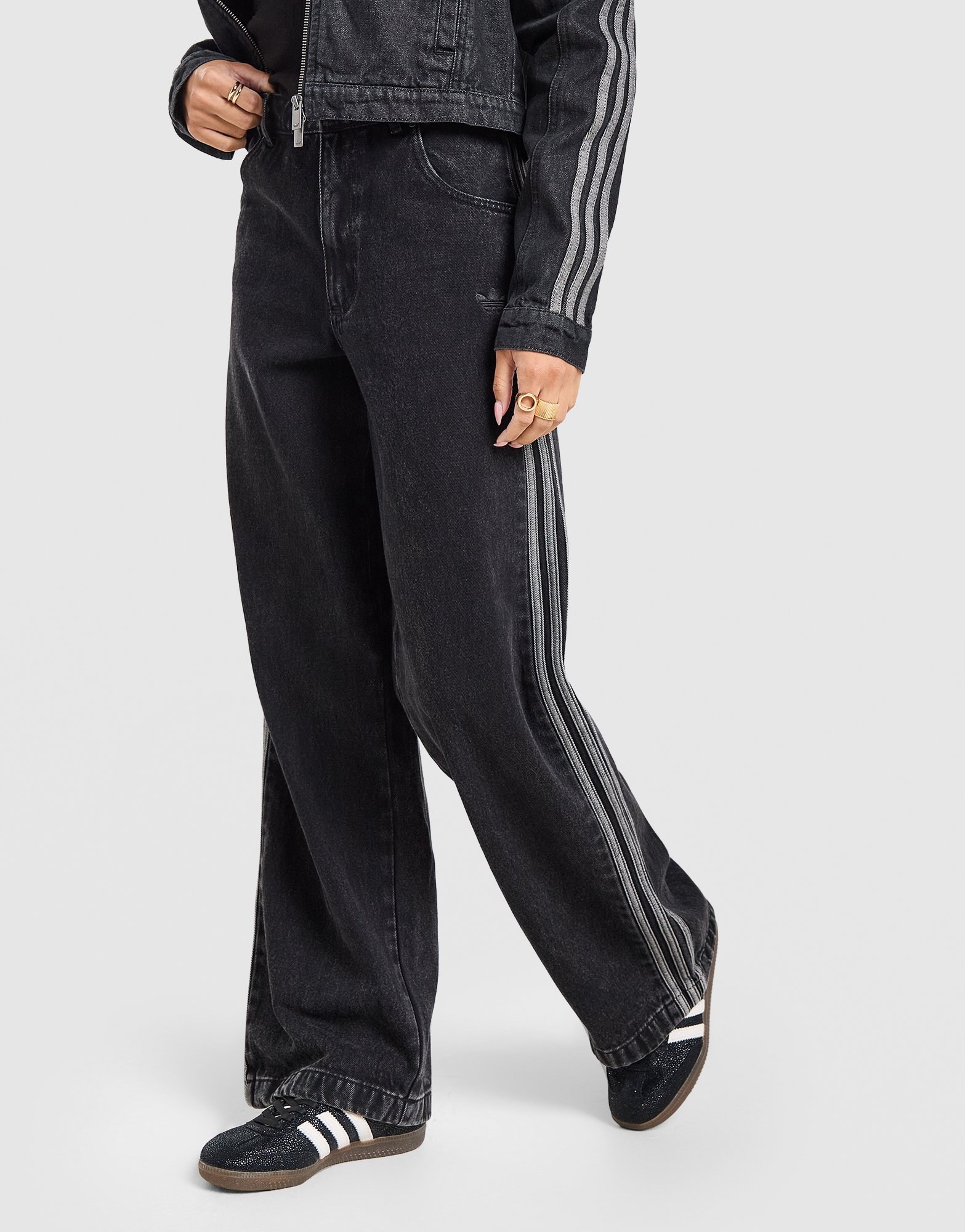 adidas Originals Adicolor Denim 3-Streifen Trainingshose