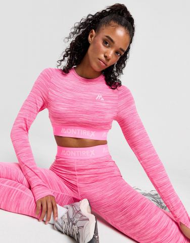 MONTIREX Icon Lite Long Sleeve Crop Top