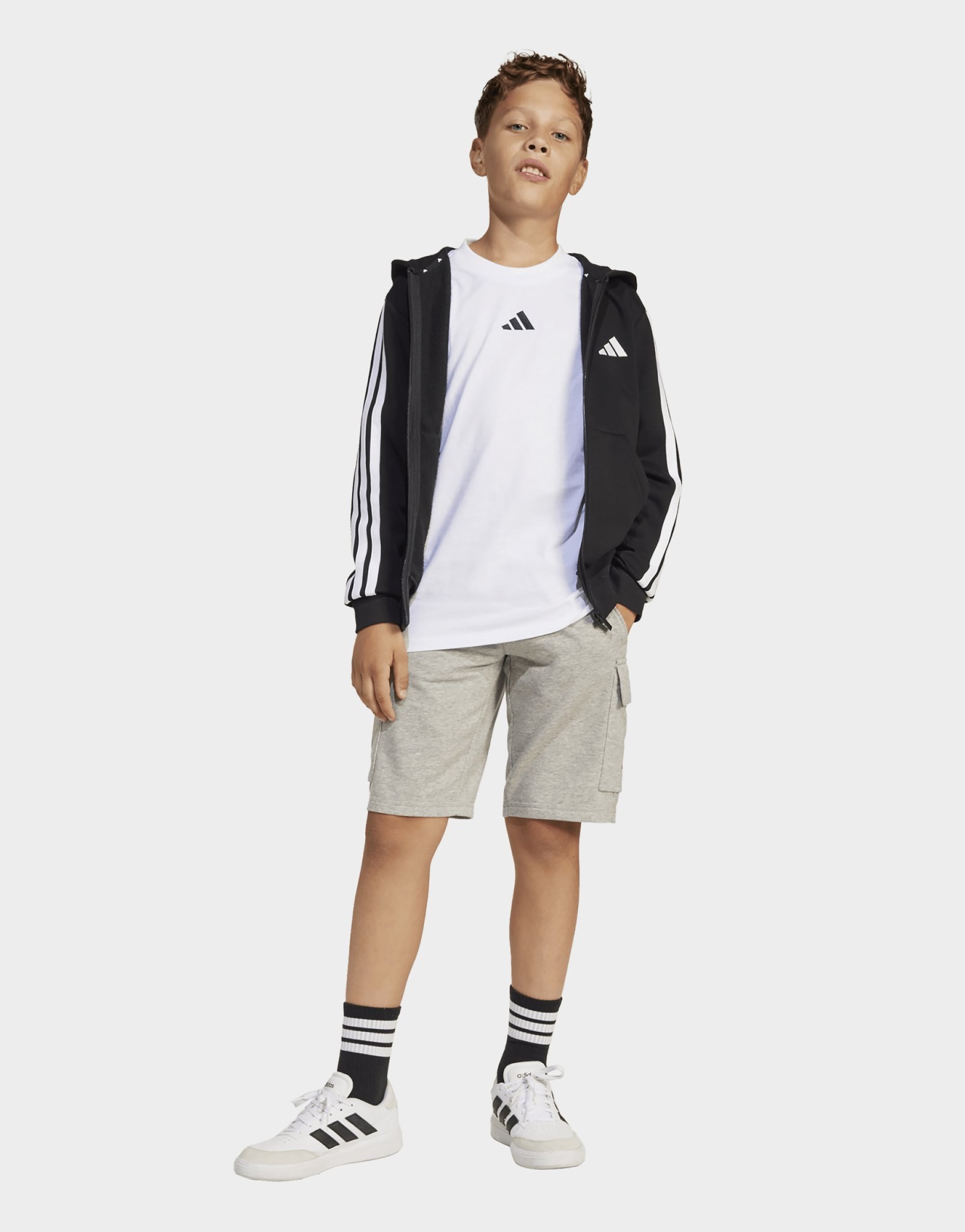 adidas Essentials Kids Kapuzenjacke
