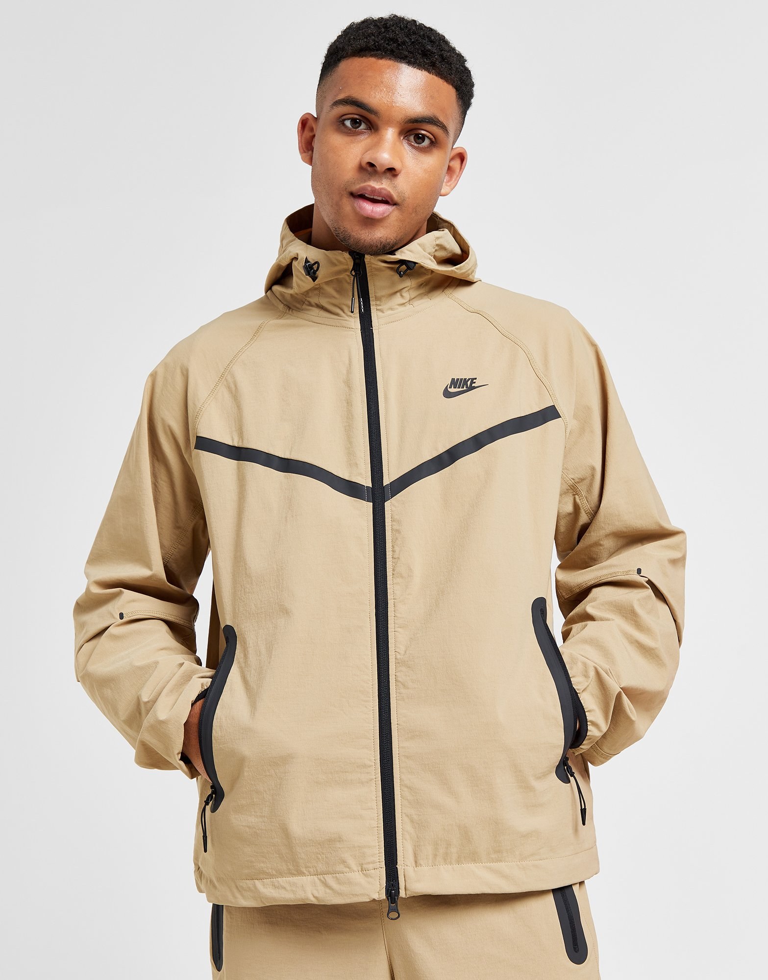 Nike Tech Woven Full Zip Hooded Jacke