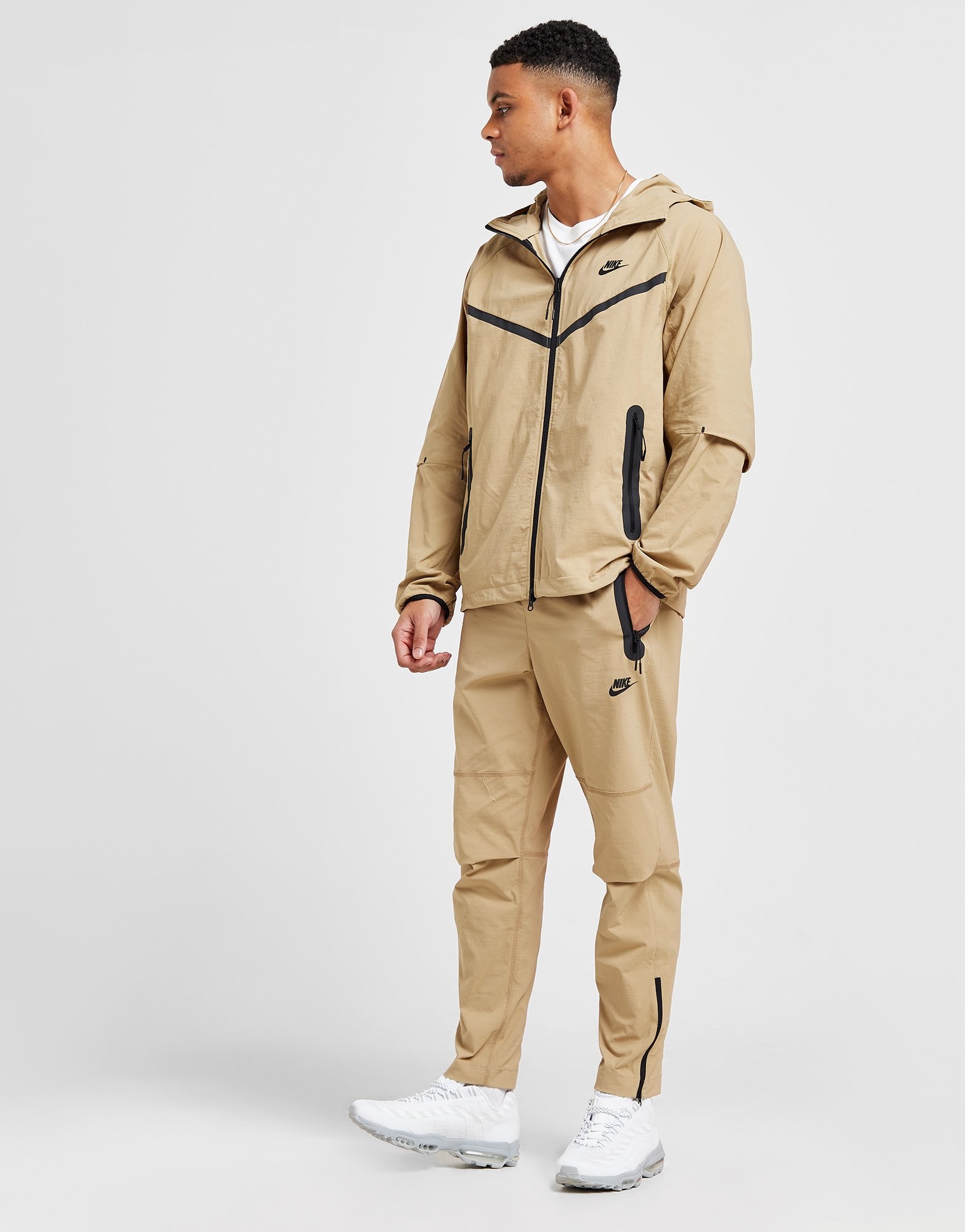Nike Tech Woven Full Zip Hooded Jacke