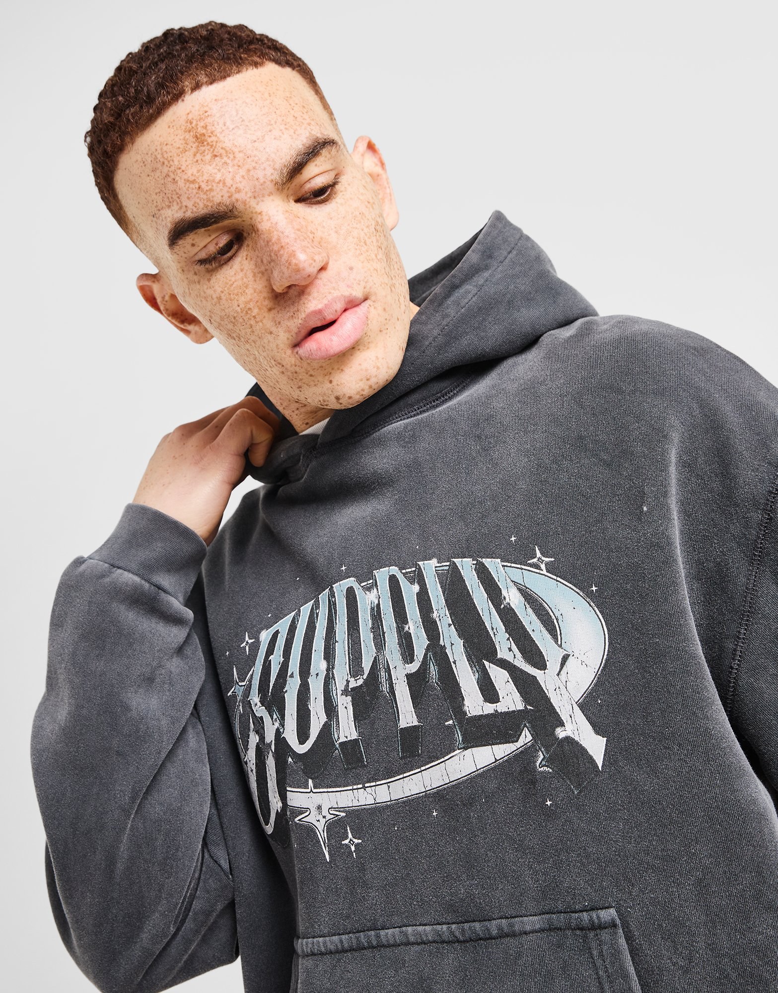 Supply & Demand Chrome Star Hoodie
