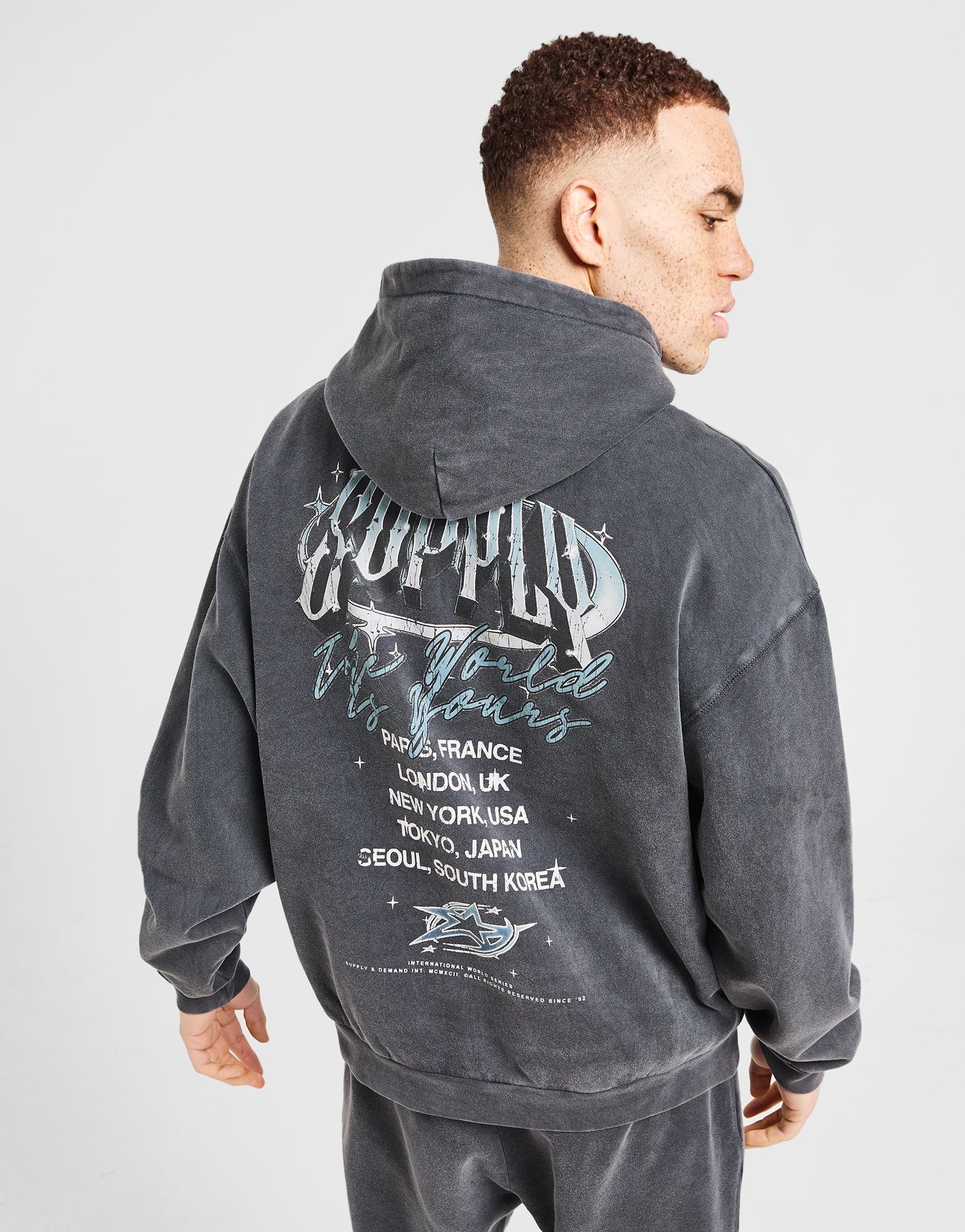Supply & Demand Chrome Star Hoodie