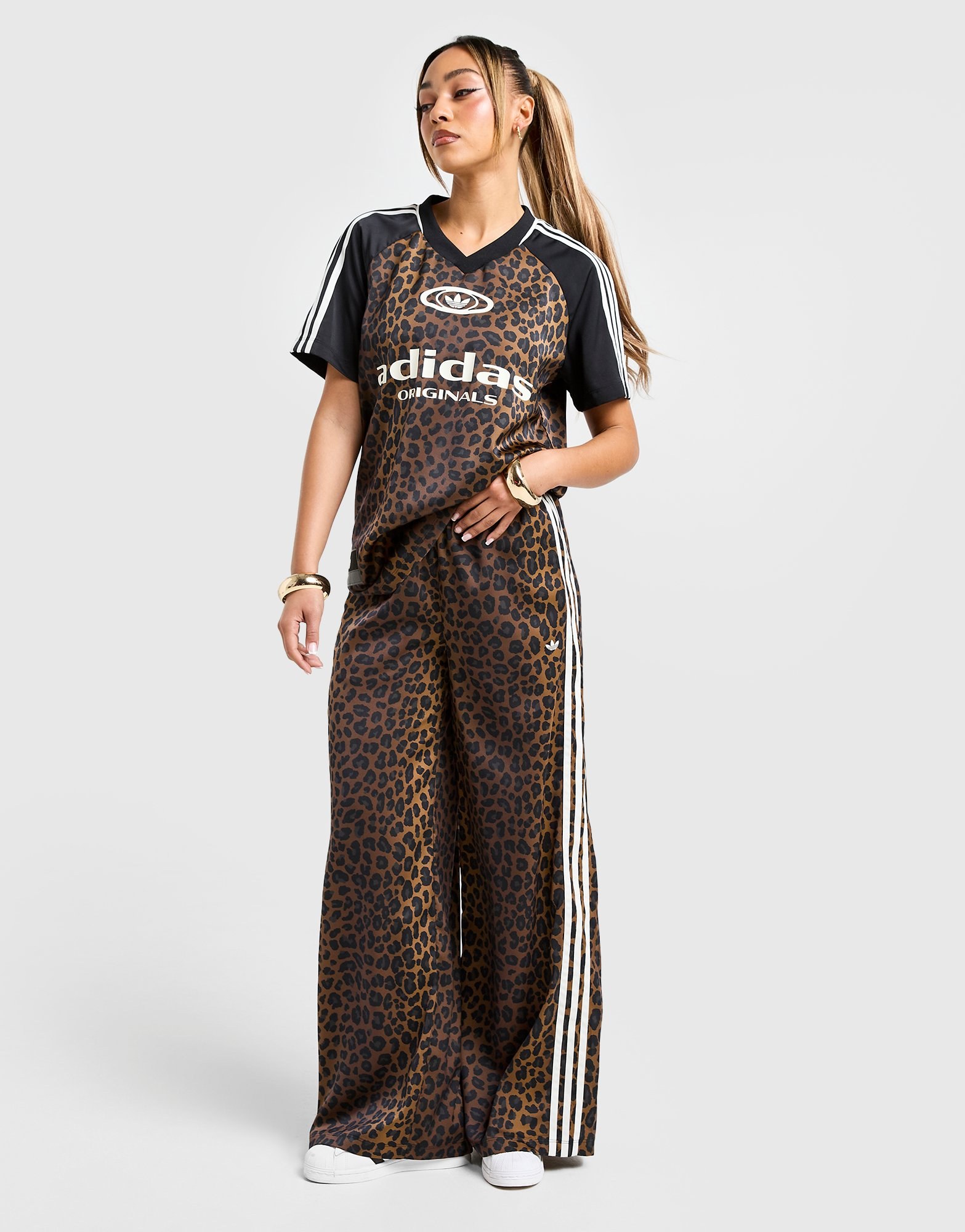 adidas Originals Satin Football T-Shirt