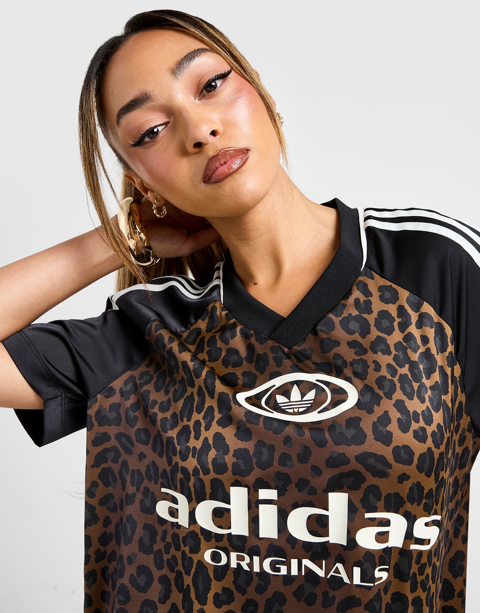 adidas Originals Satin Football T-Shirt