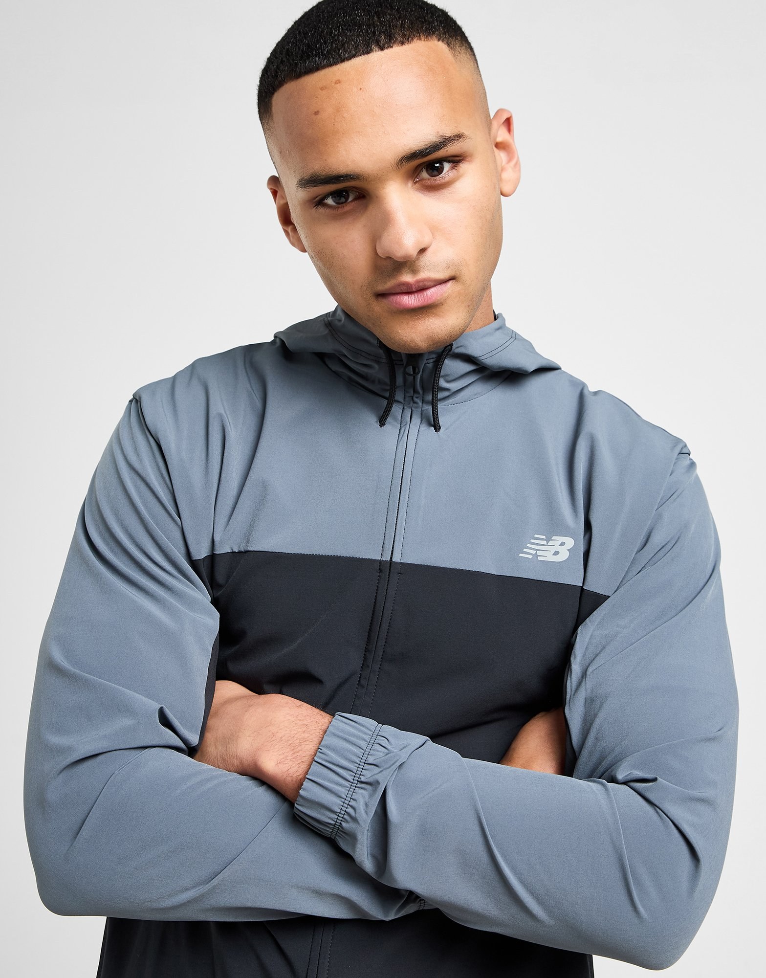 New Balance Colour Block Woven Jacke