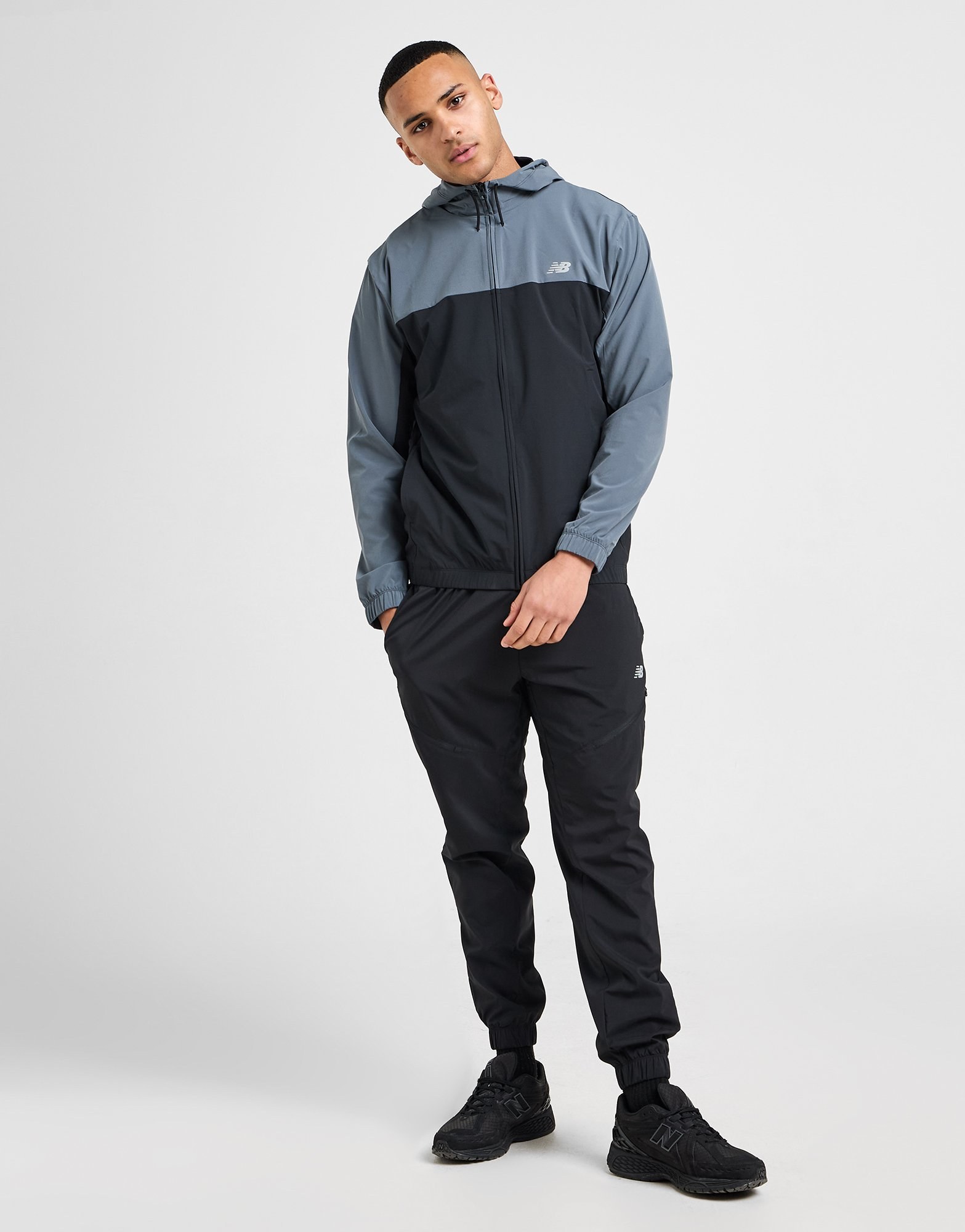New Balance Colour Block Woven Jacke