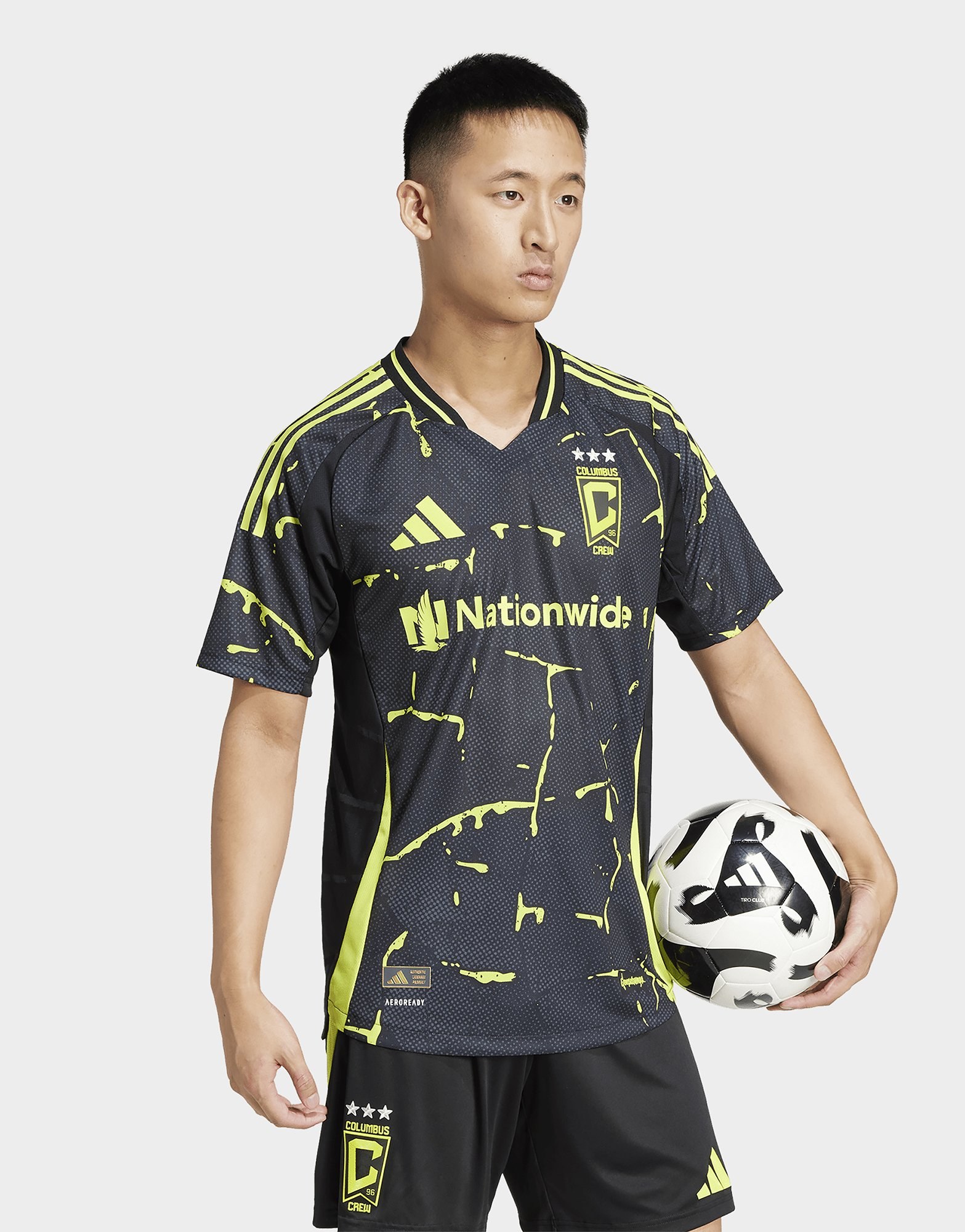 adidas Columbus Crew 25/26 Auswärtstrikot Authentic